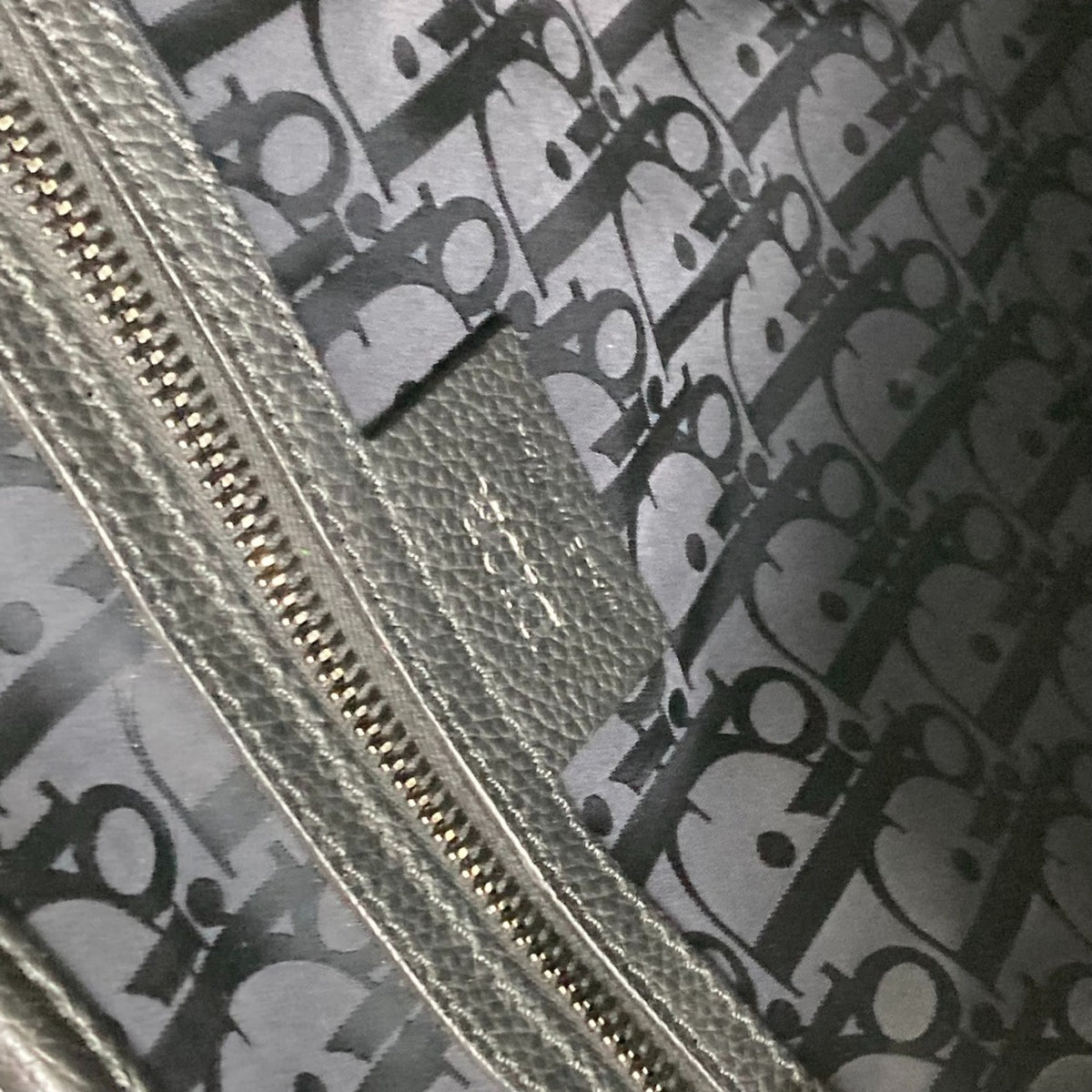 Christian Dior Black Leather Backpack (Pre-Owned)