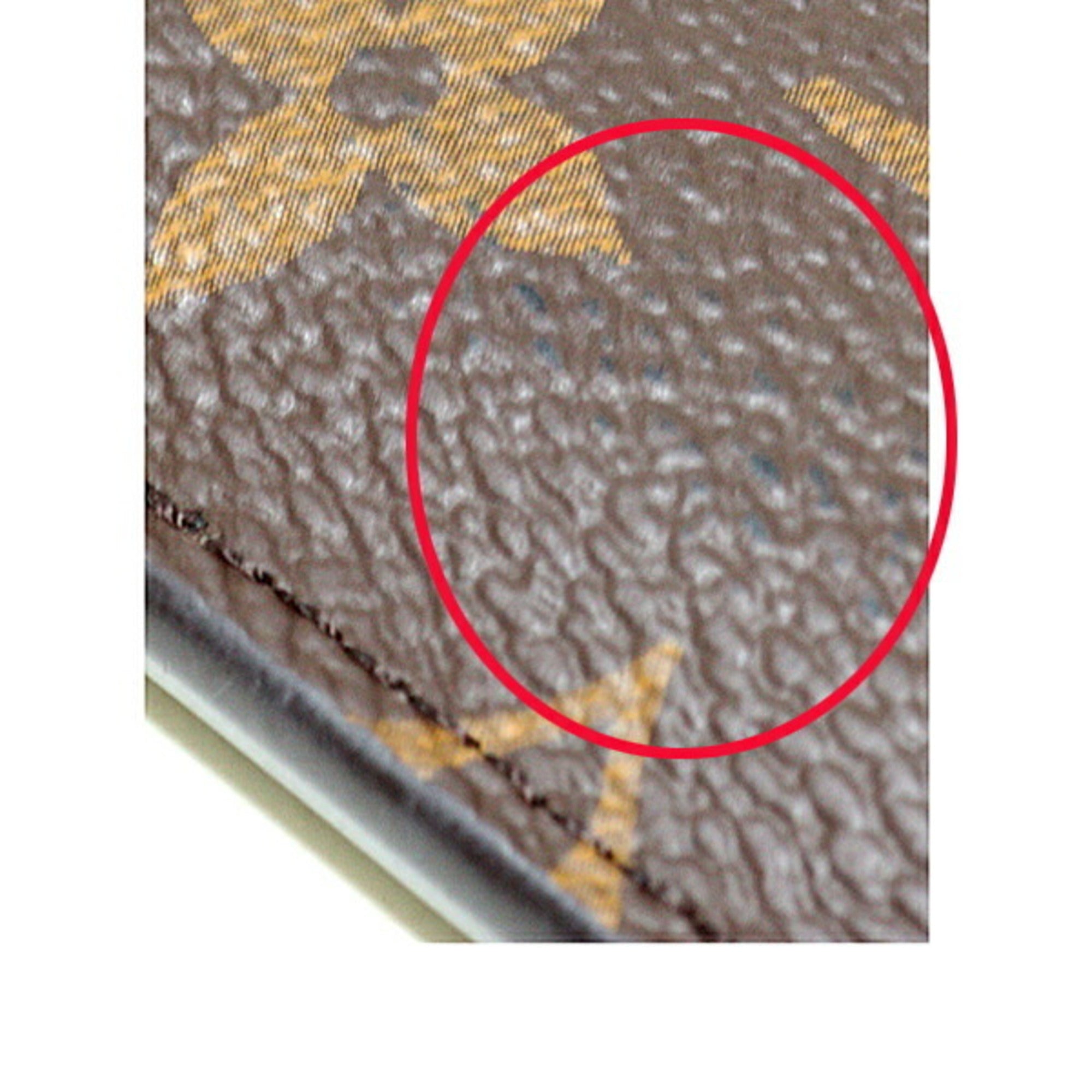 Louis Vuitton Monogram Brown Monogram Leather Coin Purse/Coin Case (Pre-Owned)