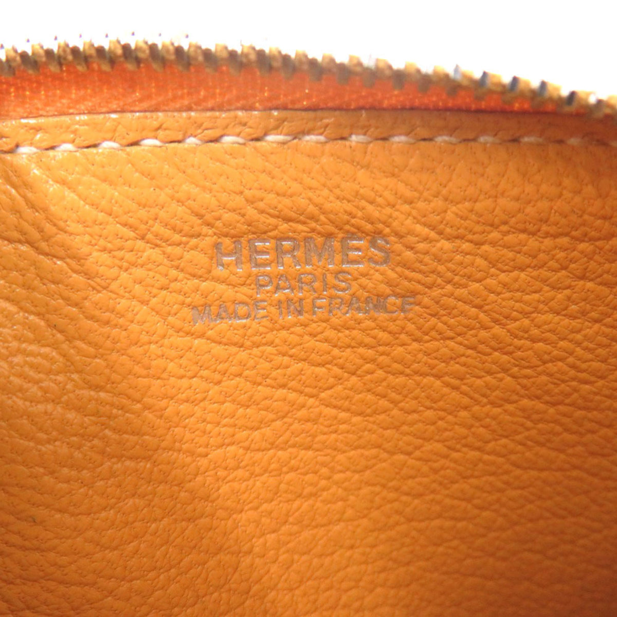 Hermes Natural Sable Chevre Leather Coin Purse/Coin Case (Pre-Owned)