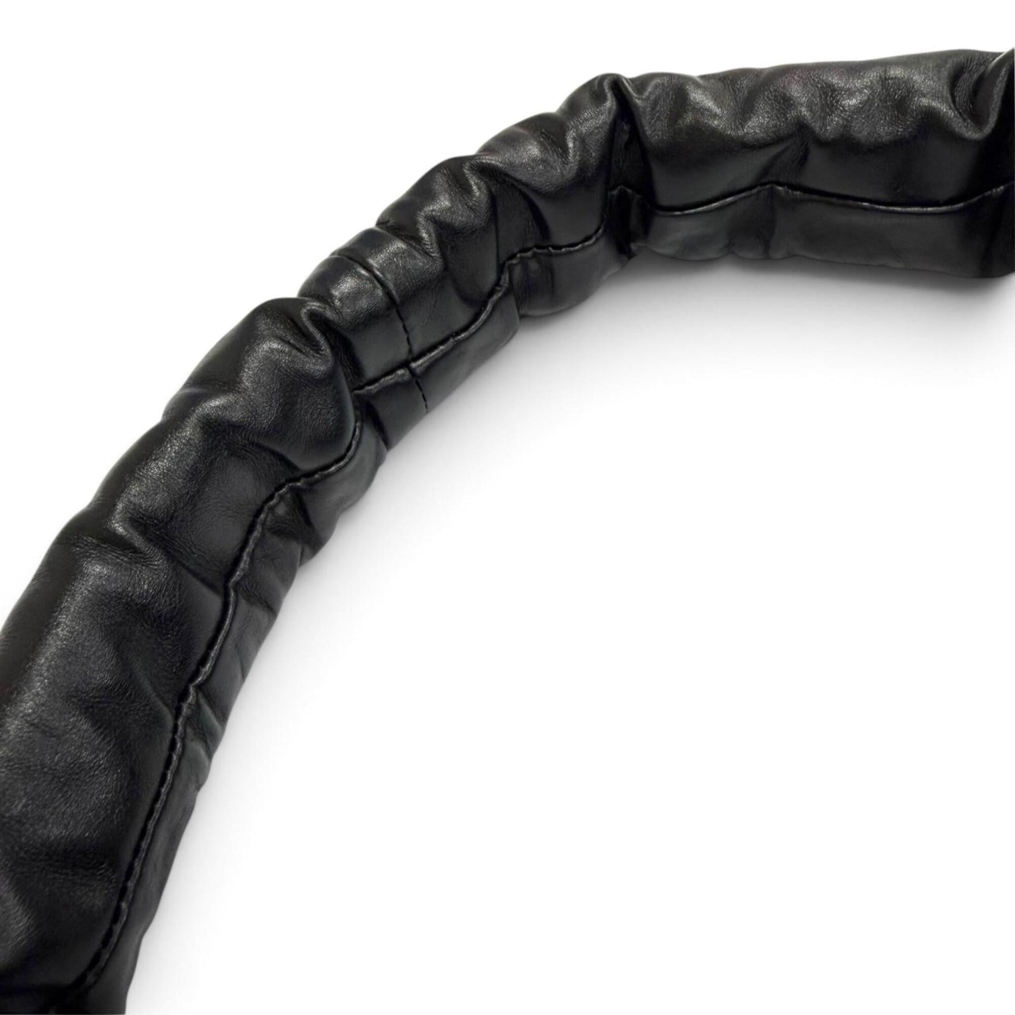 Balenciaga Black Leather Shoulder Bag (Pre-Owned)