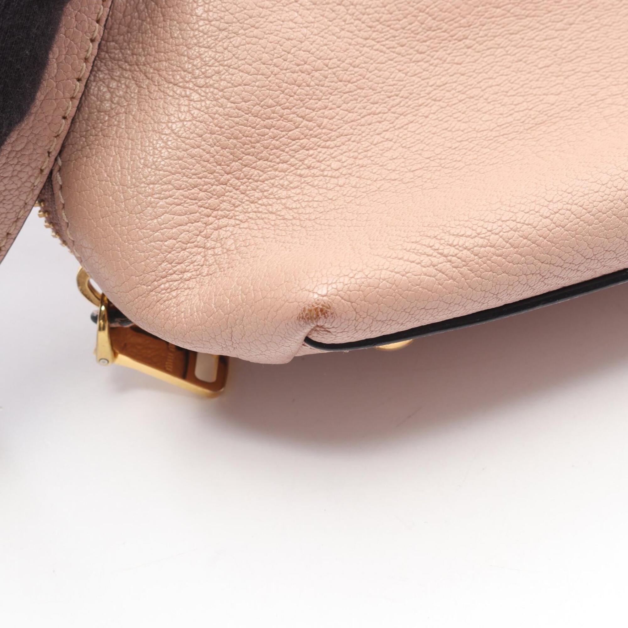 Miu Miu Pink Leather Handbag (Pre-Owned)