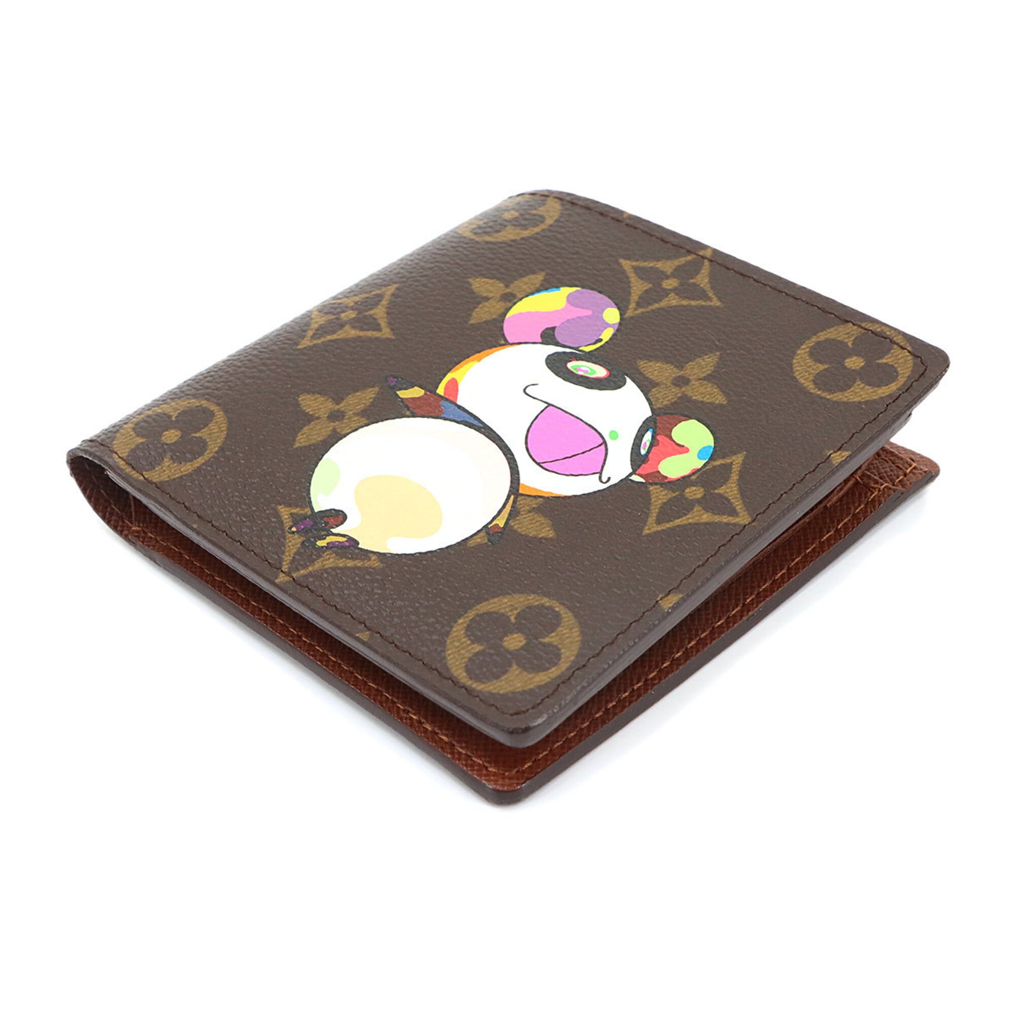 Louis Vuitton Monogram Panda Multi-Color Monogram Wallet (Bi-Fold) (Pre-Owned)