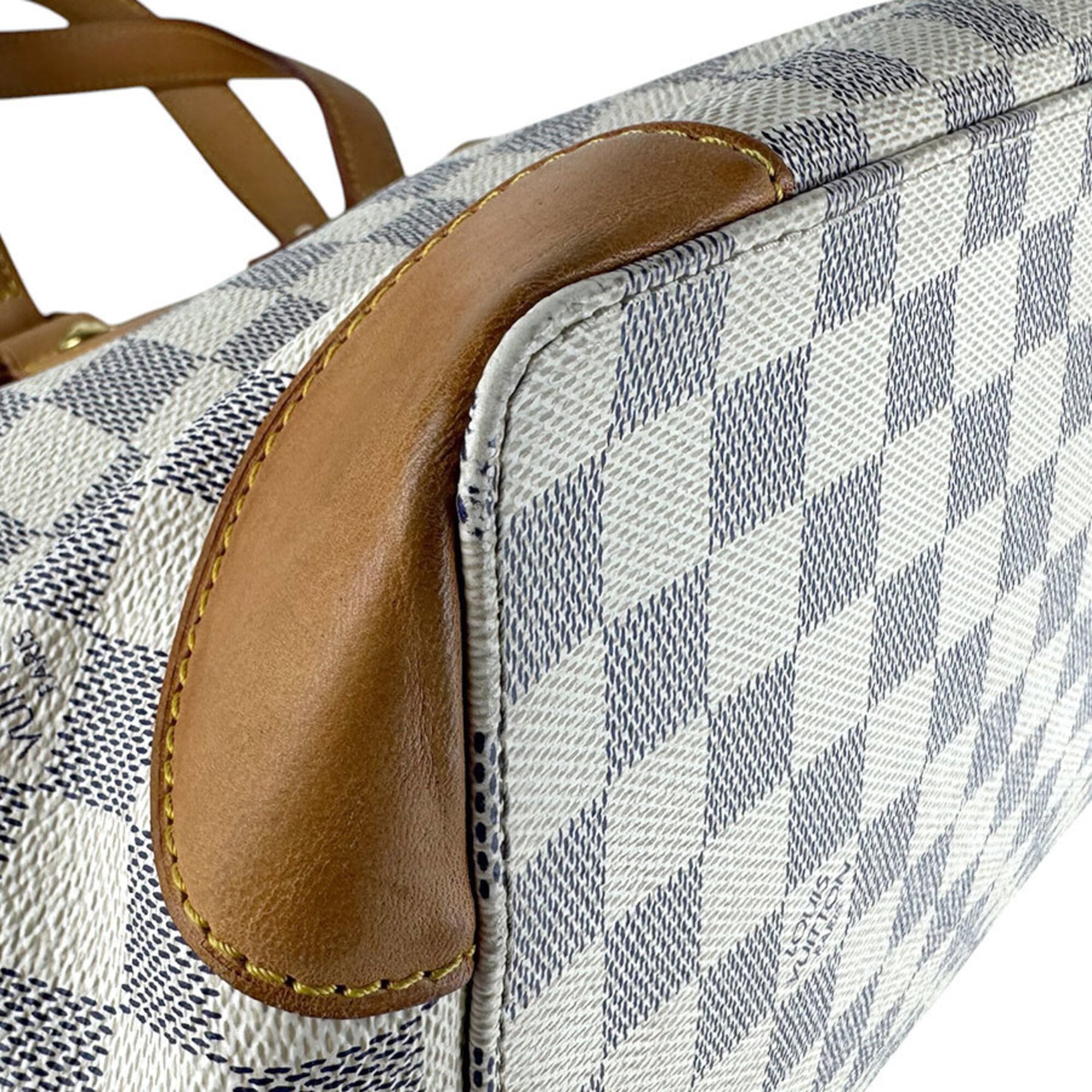 Louis Vuitton Damier Azur Ivory Damier Azur Handbag (Pre-Owned)