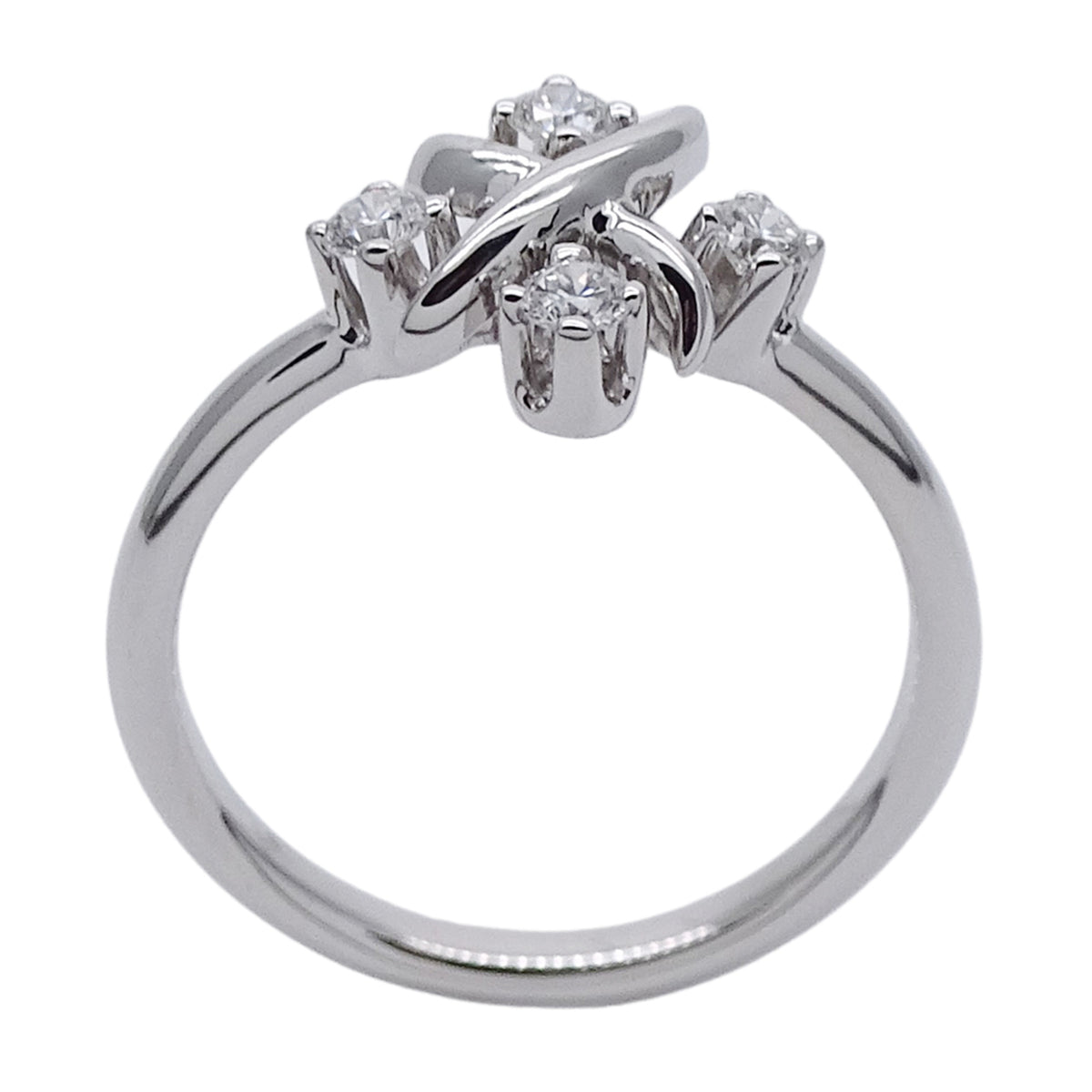 Tiffany Silver Band Ring (Pre-Owned)