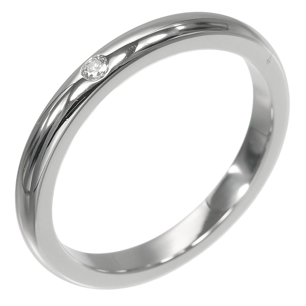 Tiffany Platinum 950 Band Ring (Pre-Owned)