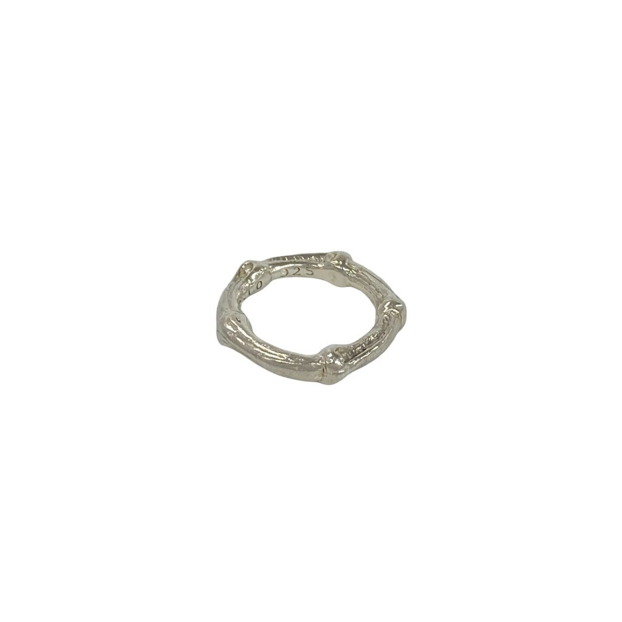 Tiffany Silver Silver 925 Band Ring (Pre-Owned)