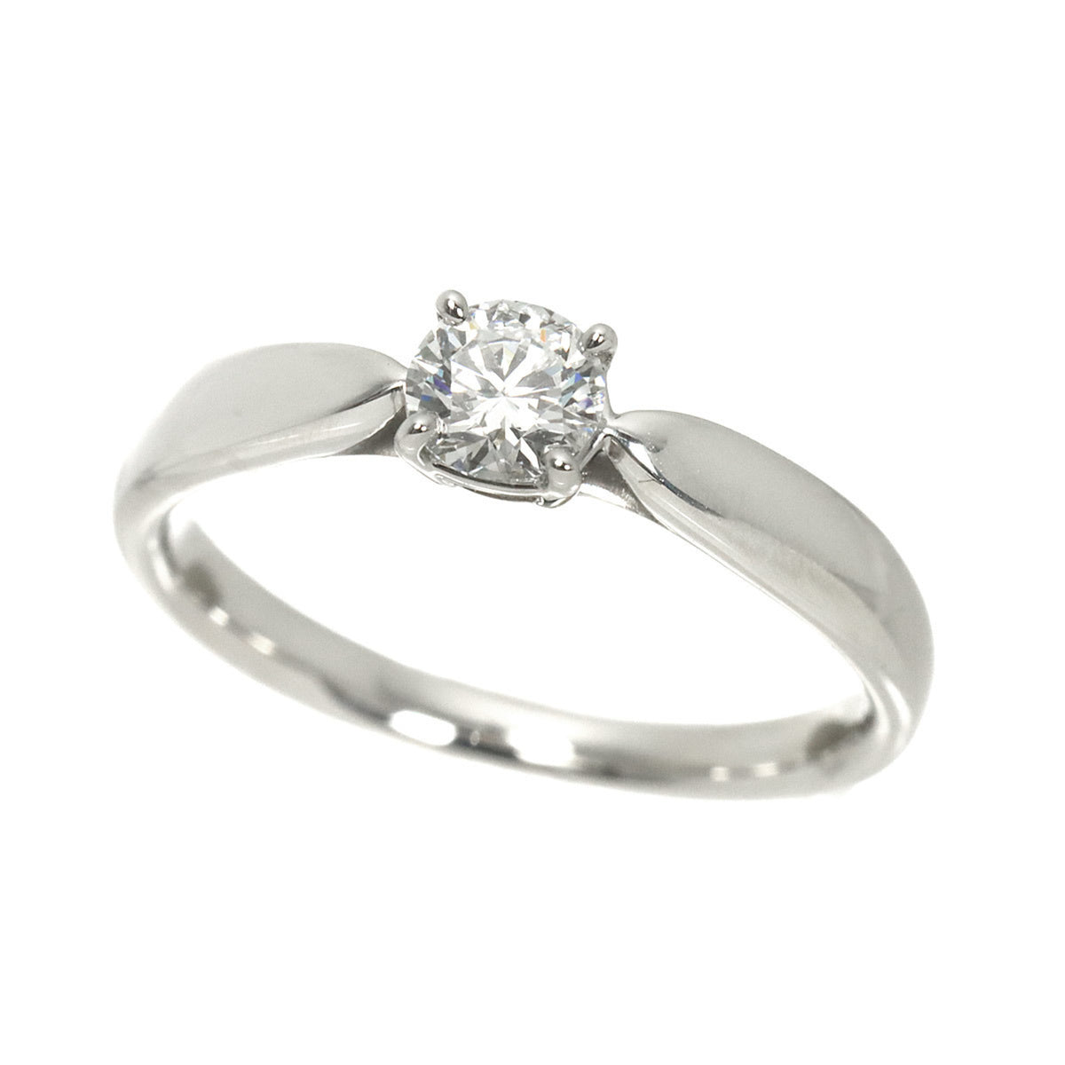 Tiffany Platinum 950 Band Ring (Pre-Owned)