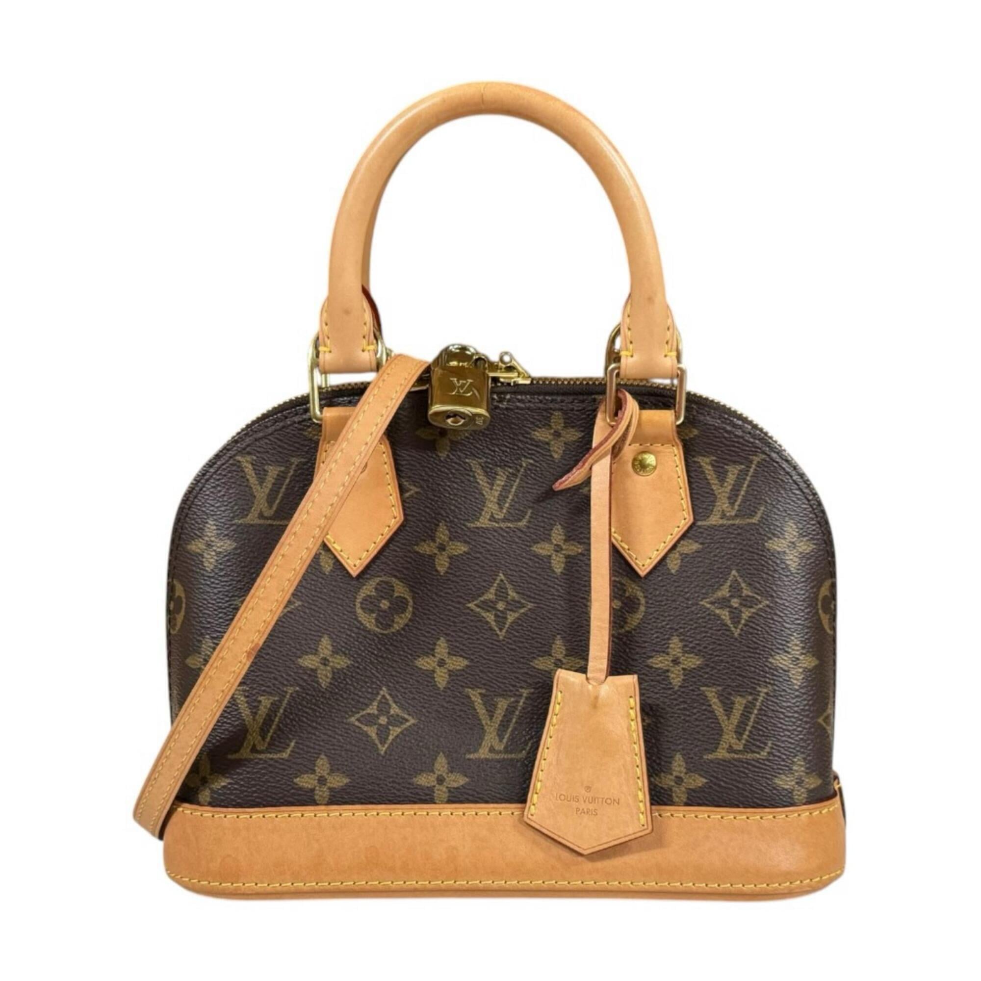 Louis Vuitton Monogram Brown Monogram Canvas Handbag Shoulder Bag (Pre-Owned)