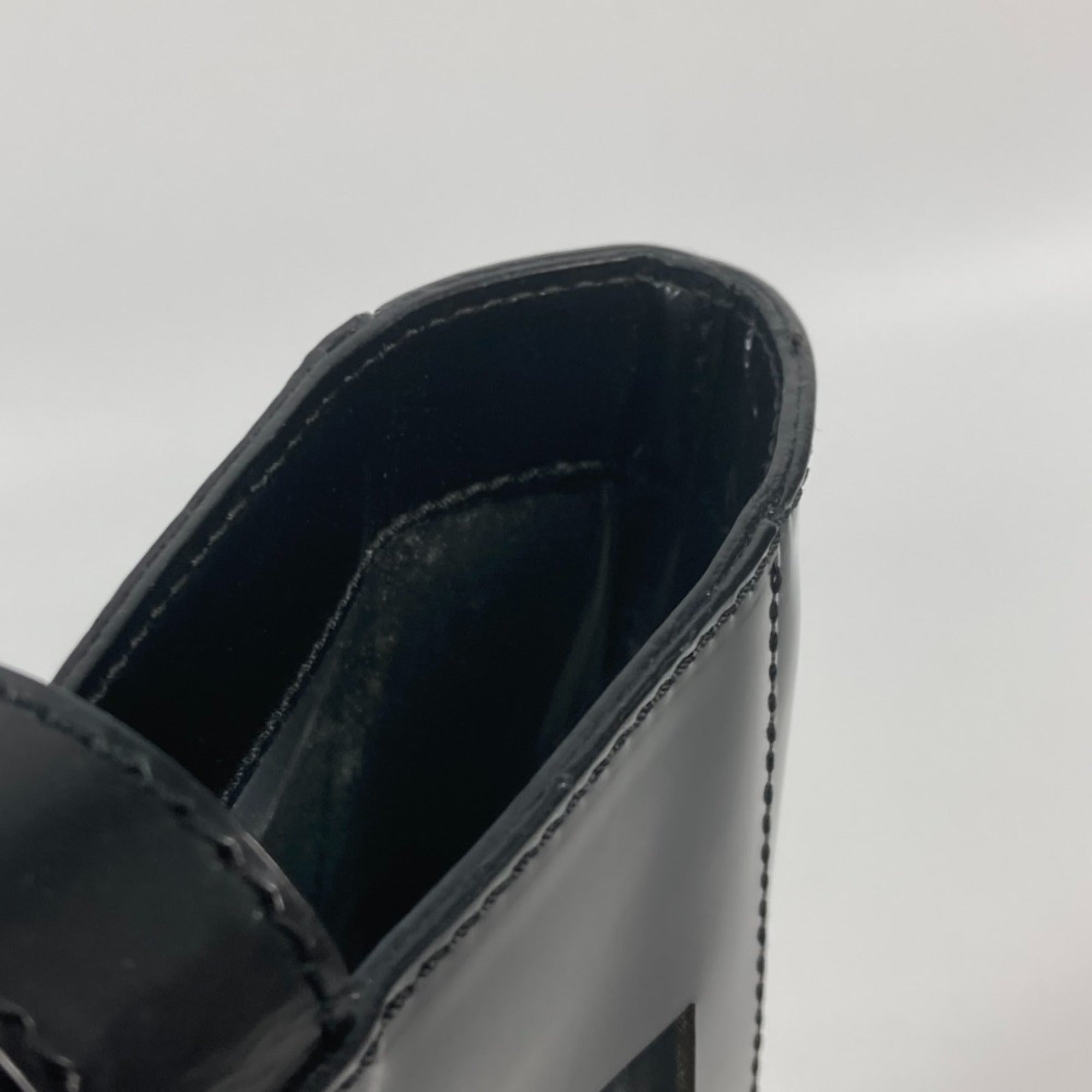 Celine Black Vinyl Shoulder Bag Tote Bag (Pre-Owned)