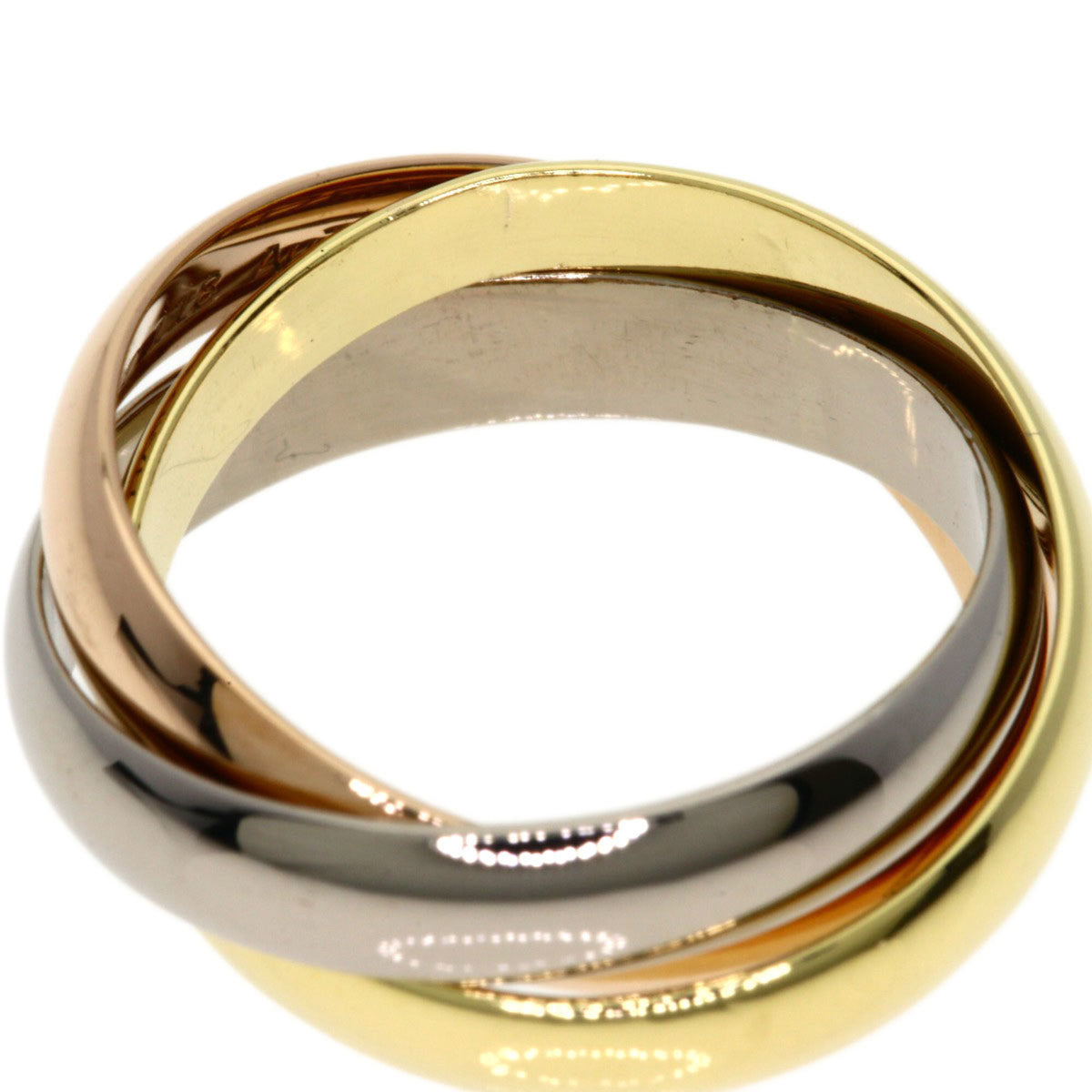 Cartier Yellow Gold (18K) Pink Gold (18K) White Gold (18K) Band Ring (Pre-Owned)