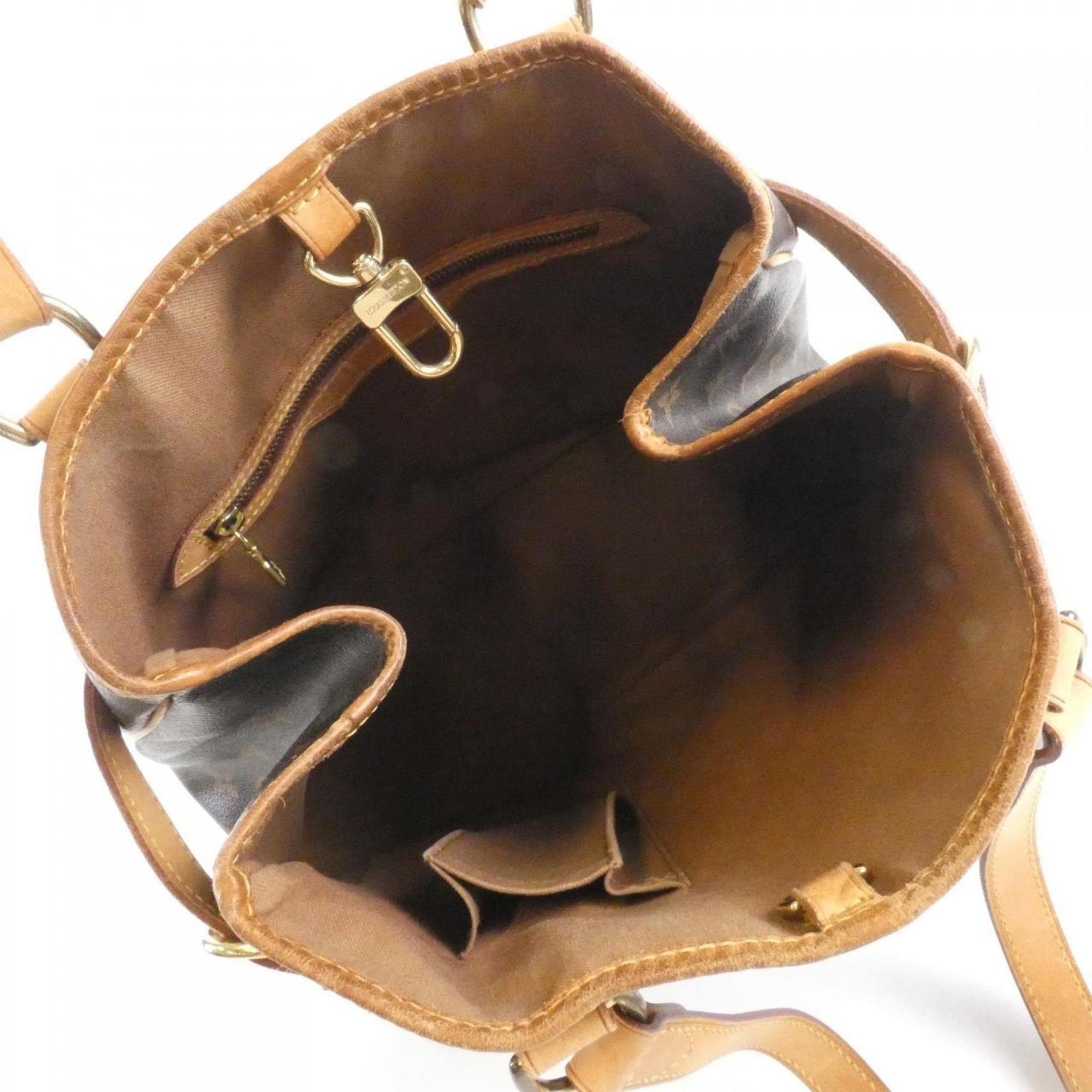 Louis Vuitton Brown Coated Canvas Handbag (Pre-Owned)