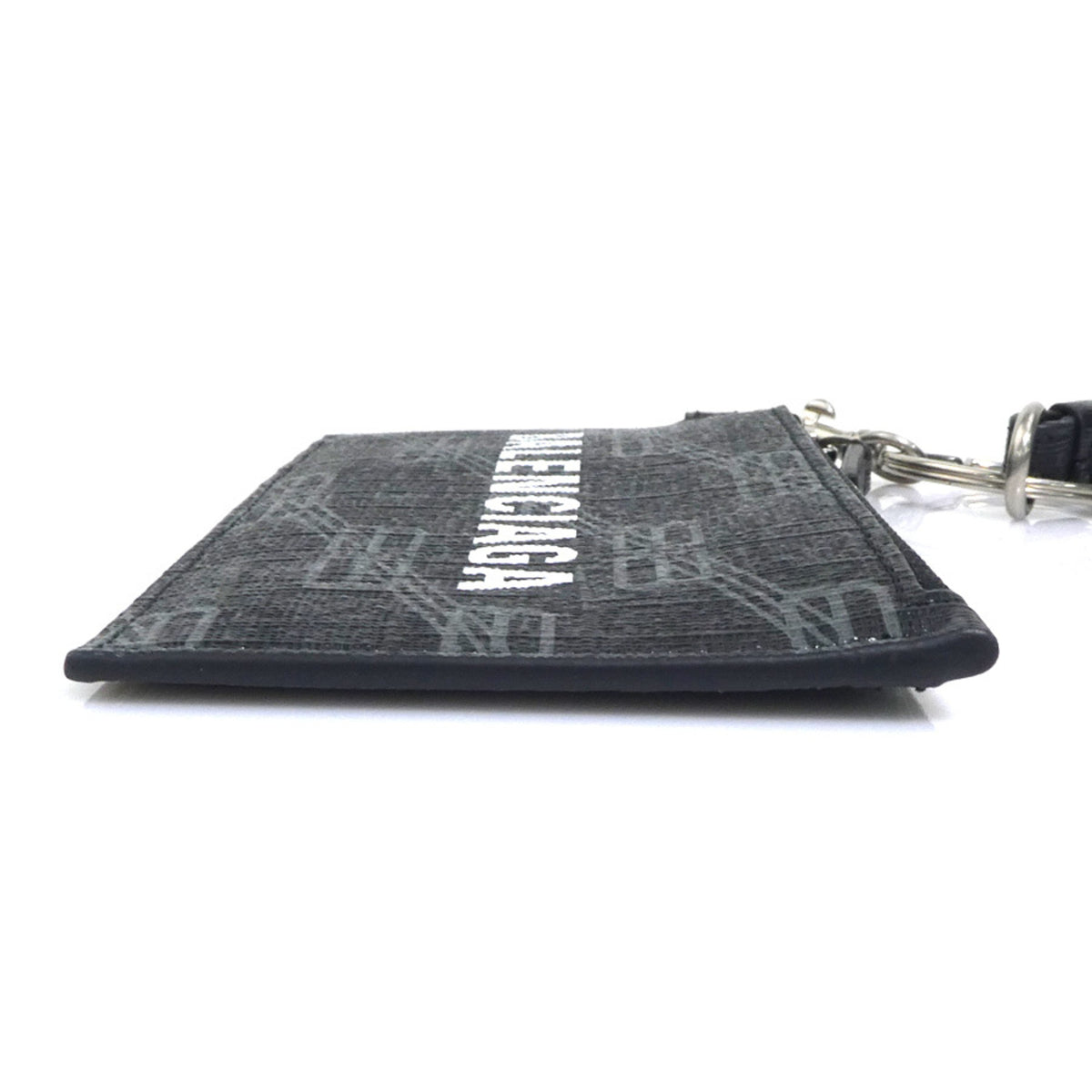 Balenciaga Black Leather Coin Purse/Coin Case (Pre-Owned)