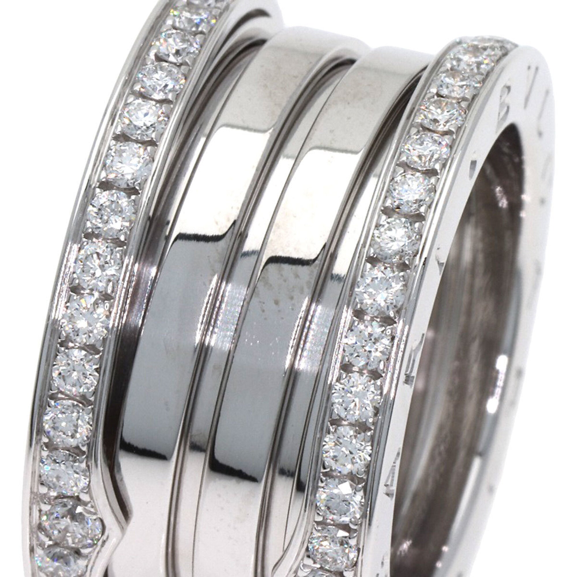 Bvlgari White Gold (18K) Band Ring (Pre-Owned)
