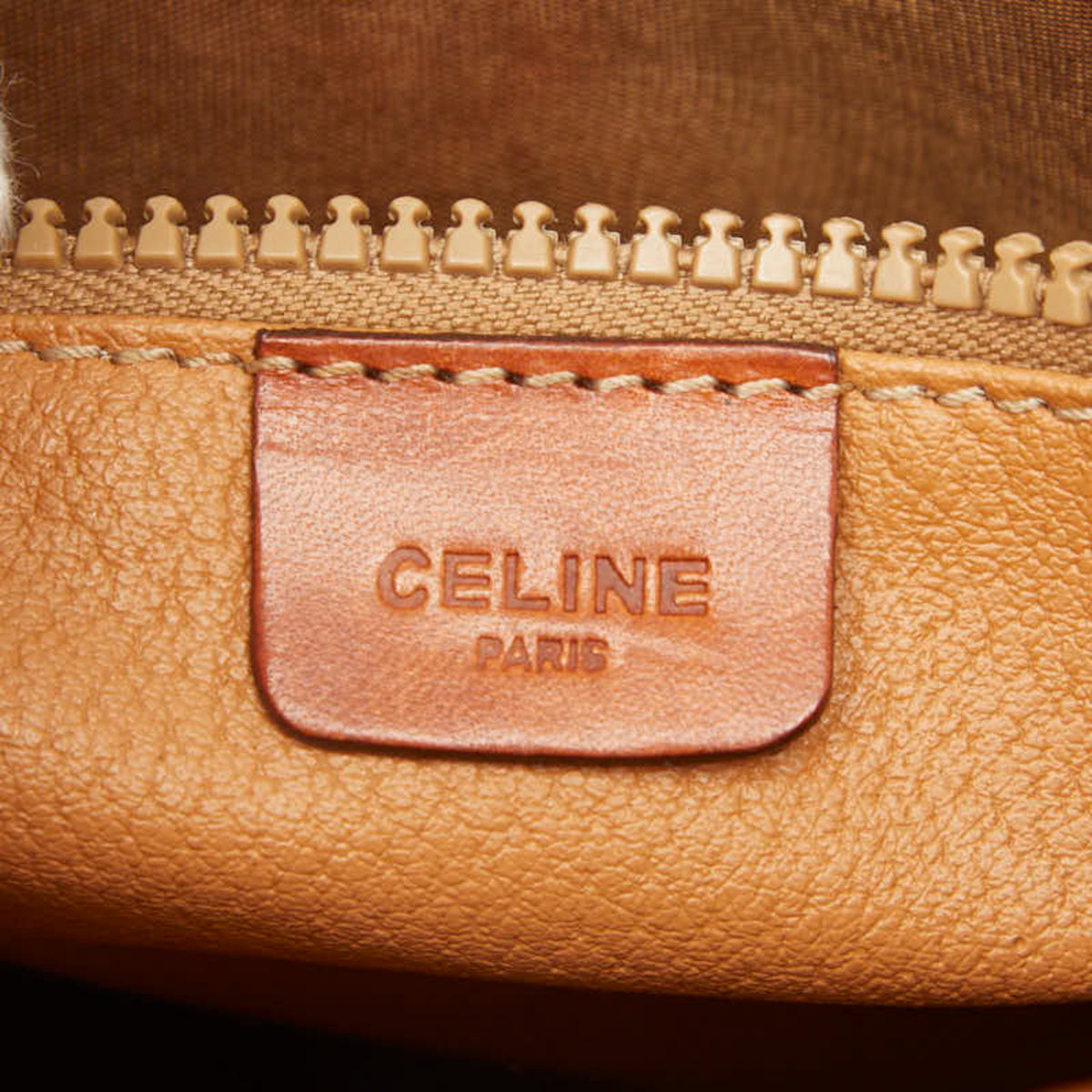 Celine Beige Pvc Leather Shoulder Bag Tote Bag (Pre-Owned)