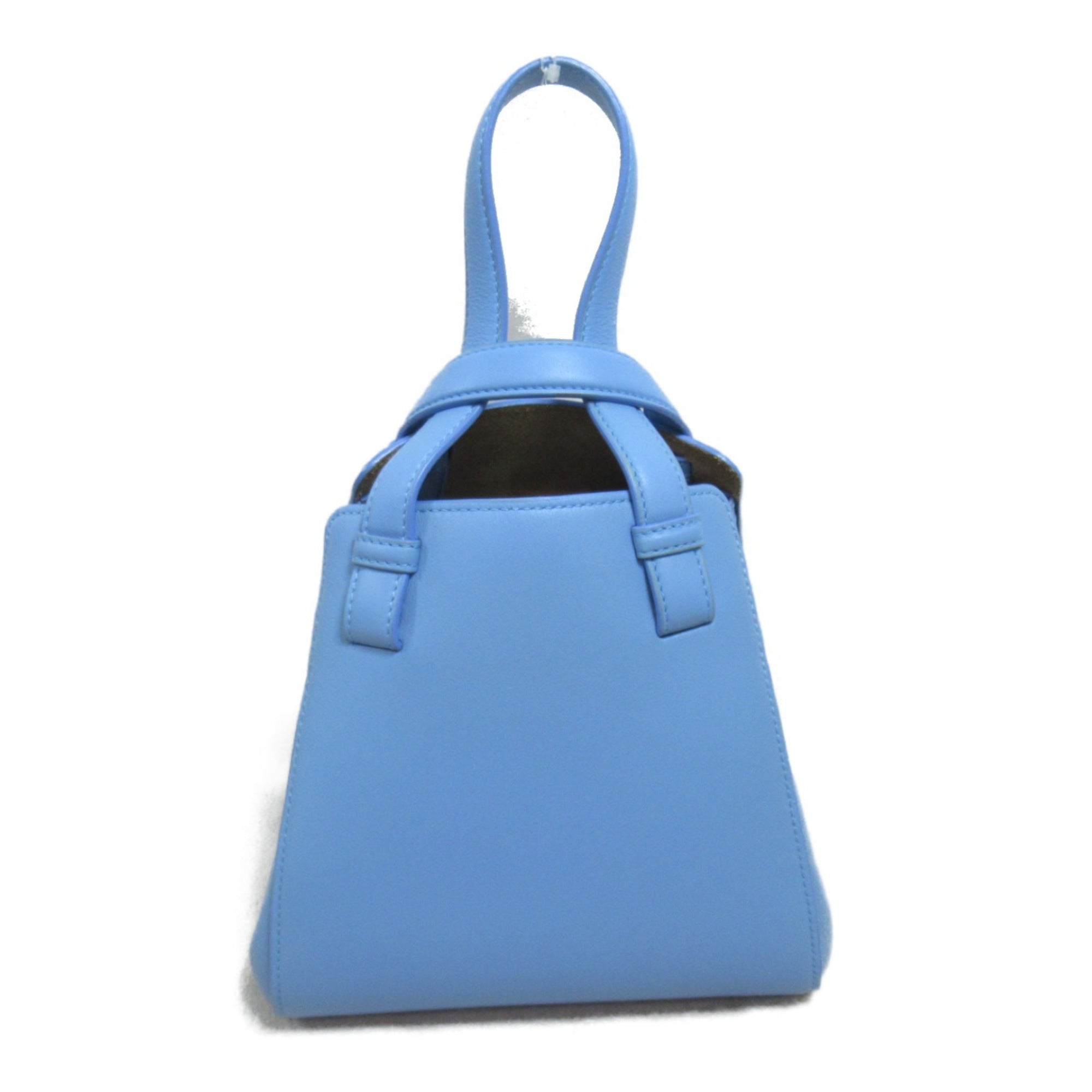 Loewe Blue Light Blue Leather Shoulder Bag (Pre-Owned)