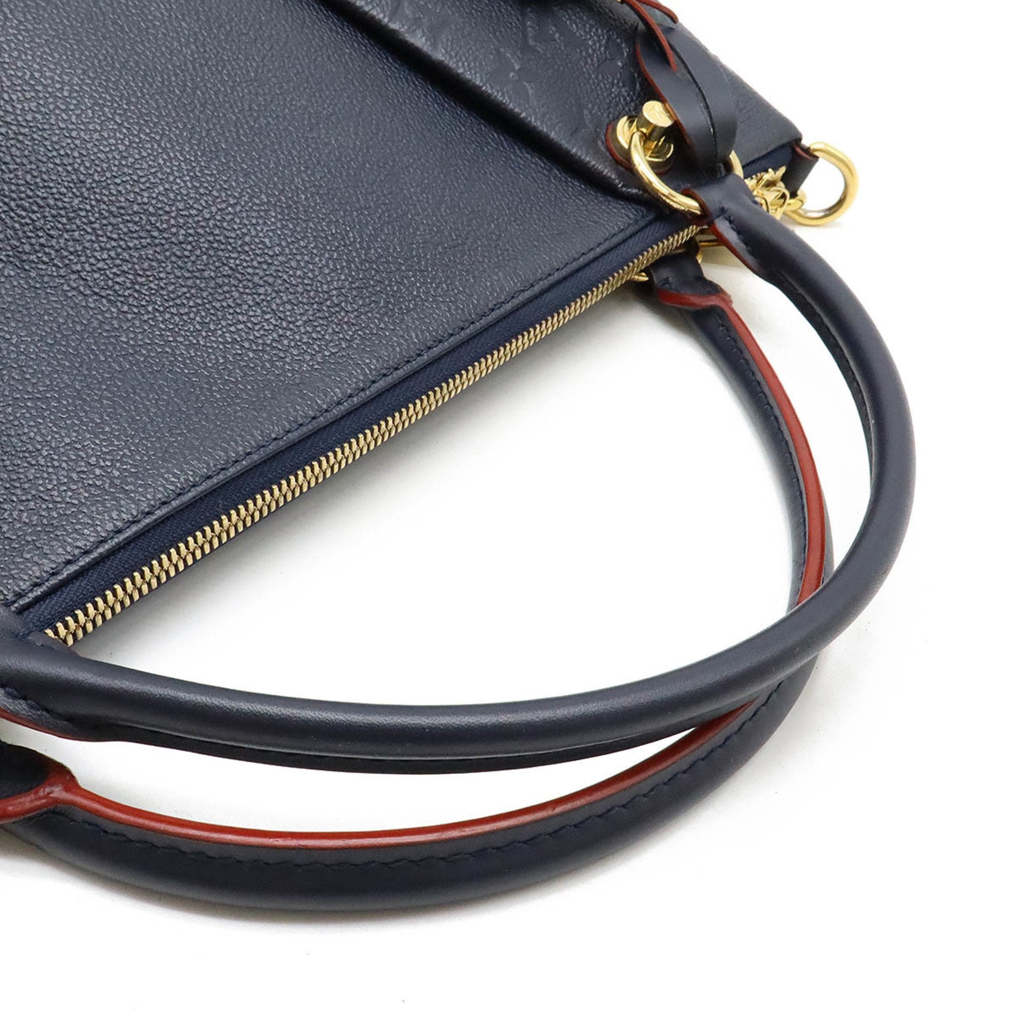 Louis Vuitton Marine Rouge Monogram Empreinte Handbag Shoulder Bag Tote Bag (Pre-Owned)