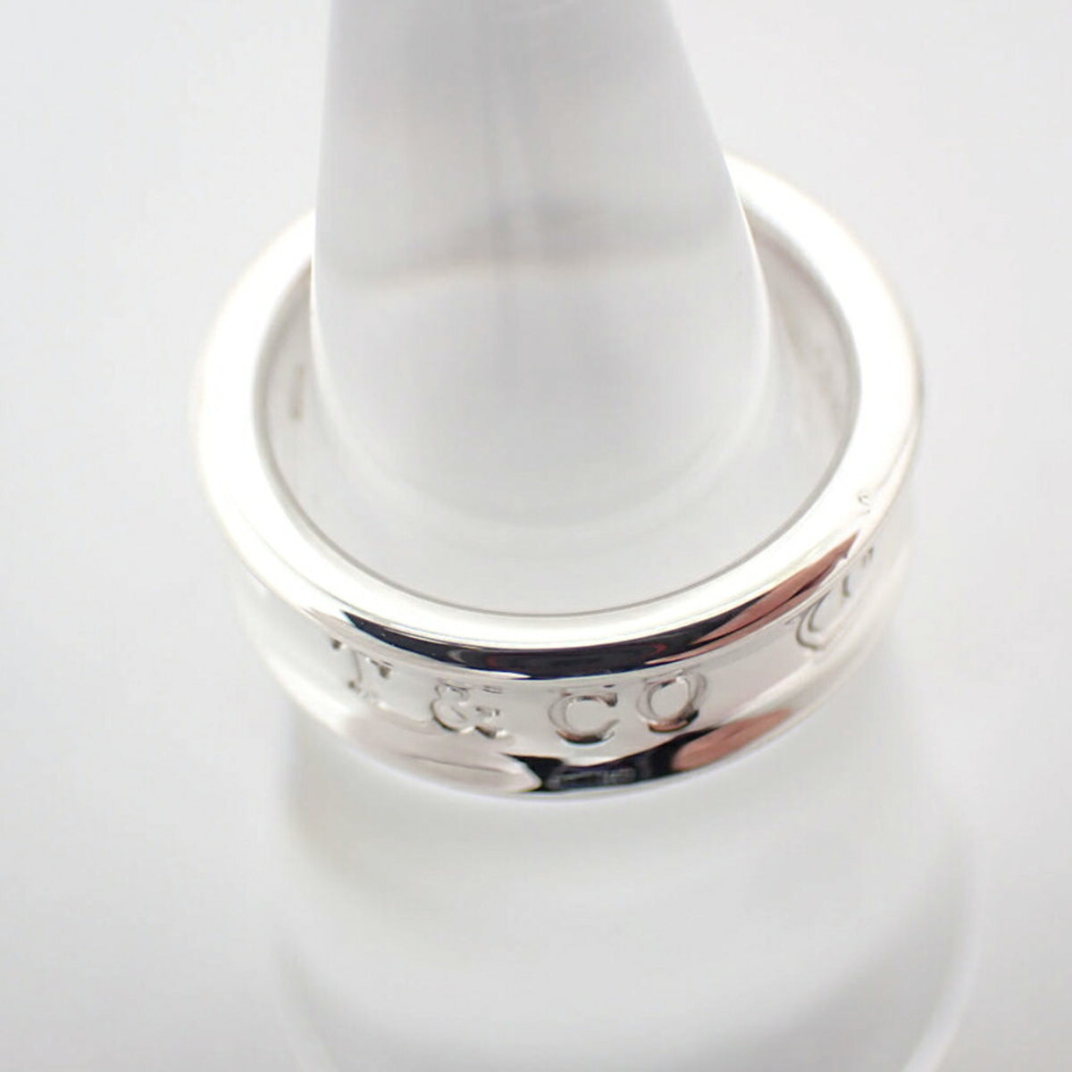 Tiffany Sterling Silver 925 Band Ring (Pre-Owned)