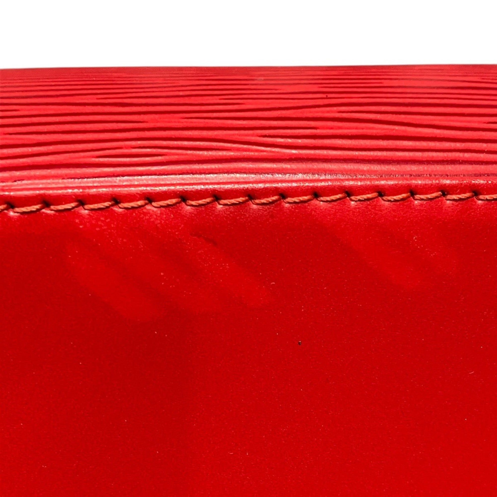 Louis Vuitton Epi Red Color Epi Leather Handbag (Pre-Owned)