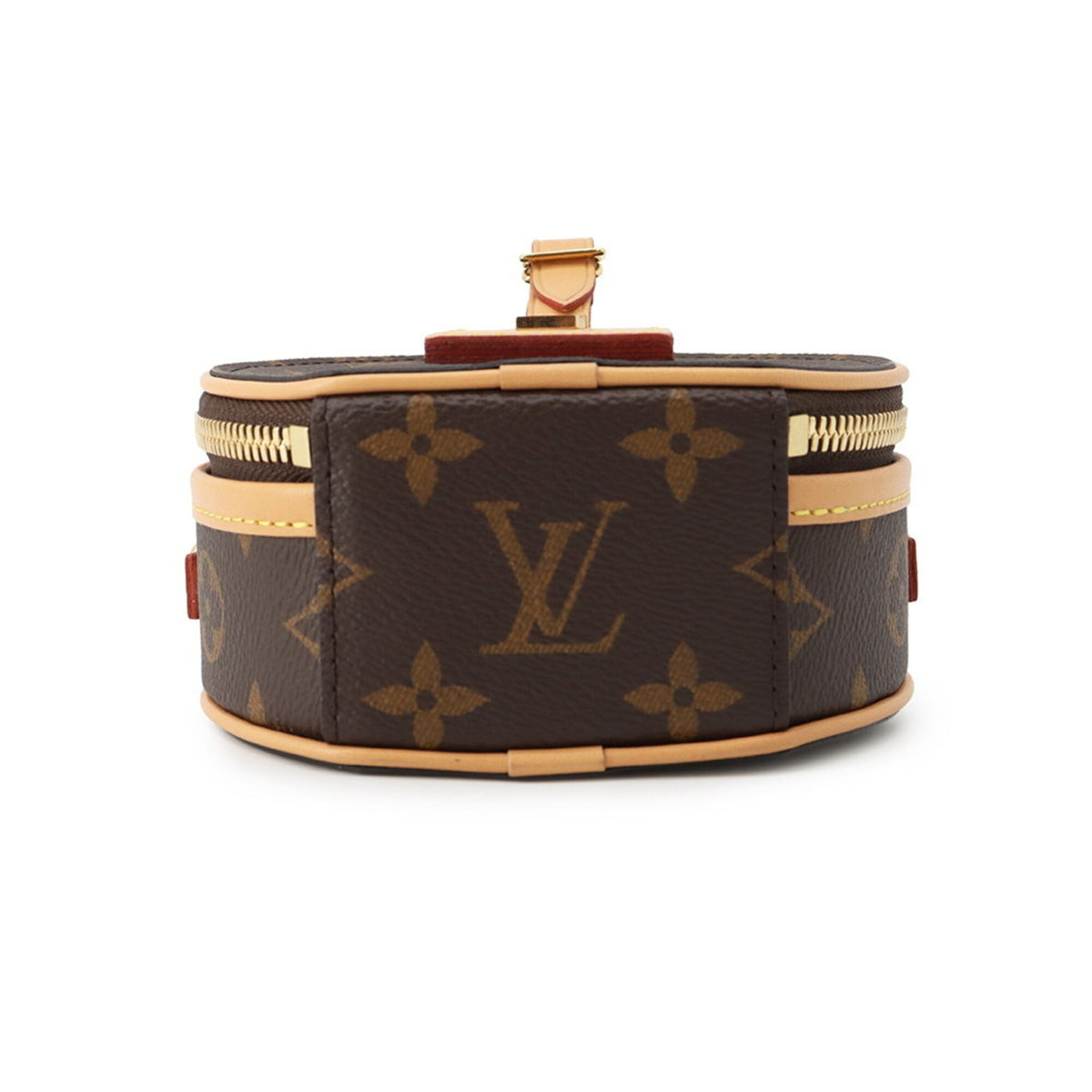 Louis Vuitton Monogram Beige Brown Monogram Handbag Shoulder Bag (Pre-Owned)