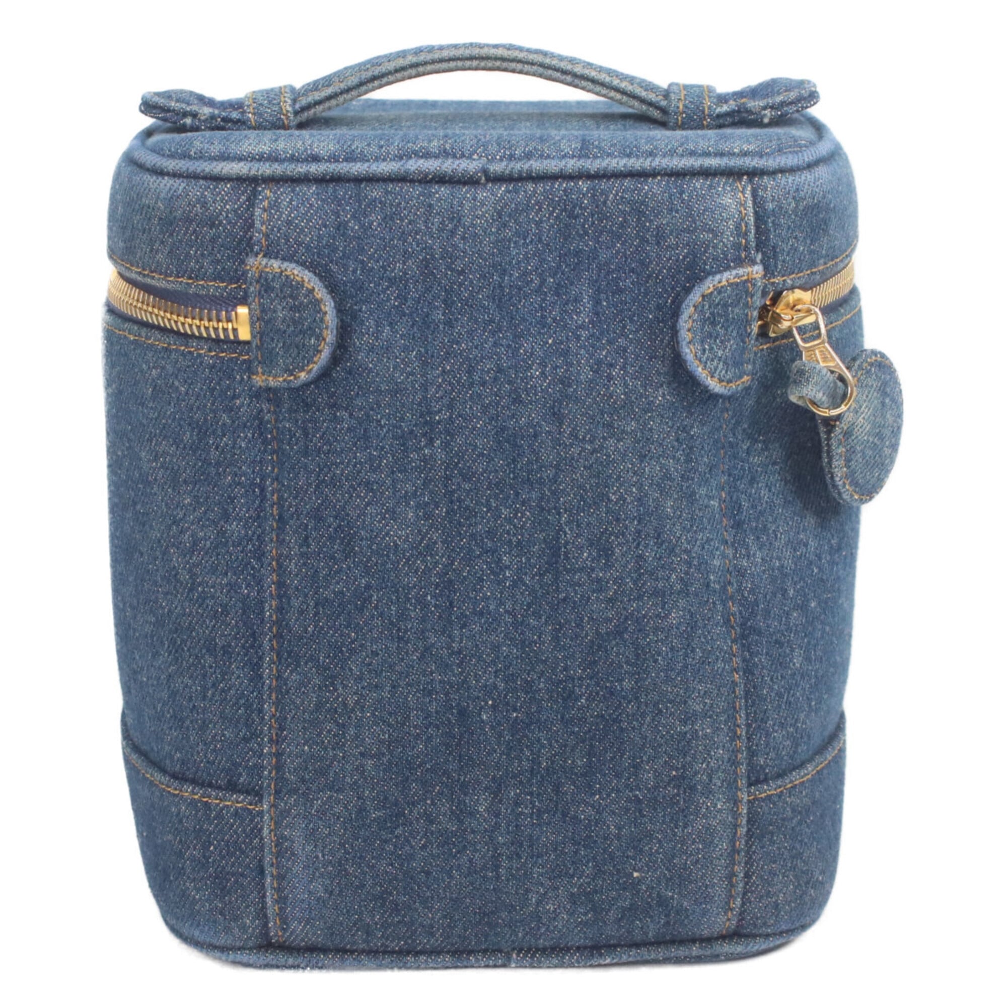 Chanel Gold Denim Handbag (Pre-Owned)