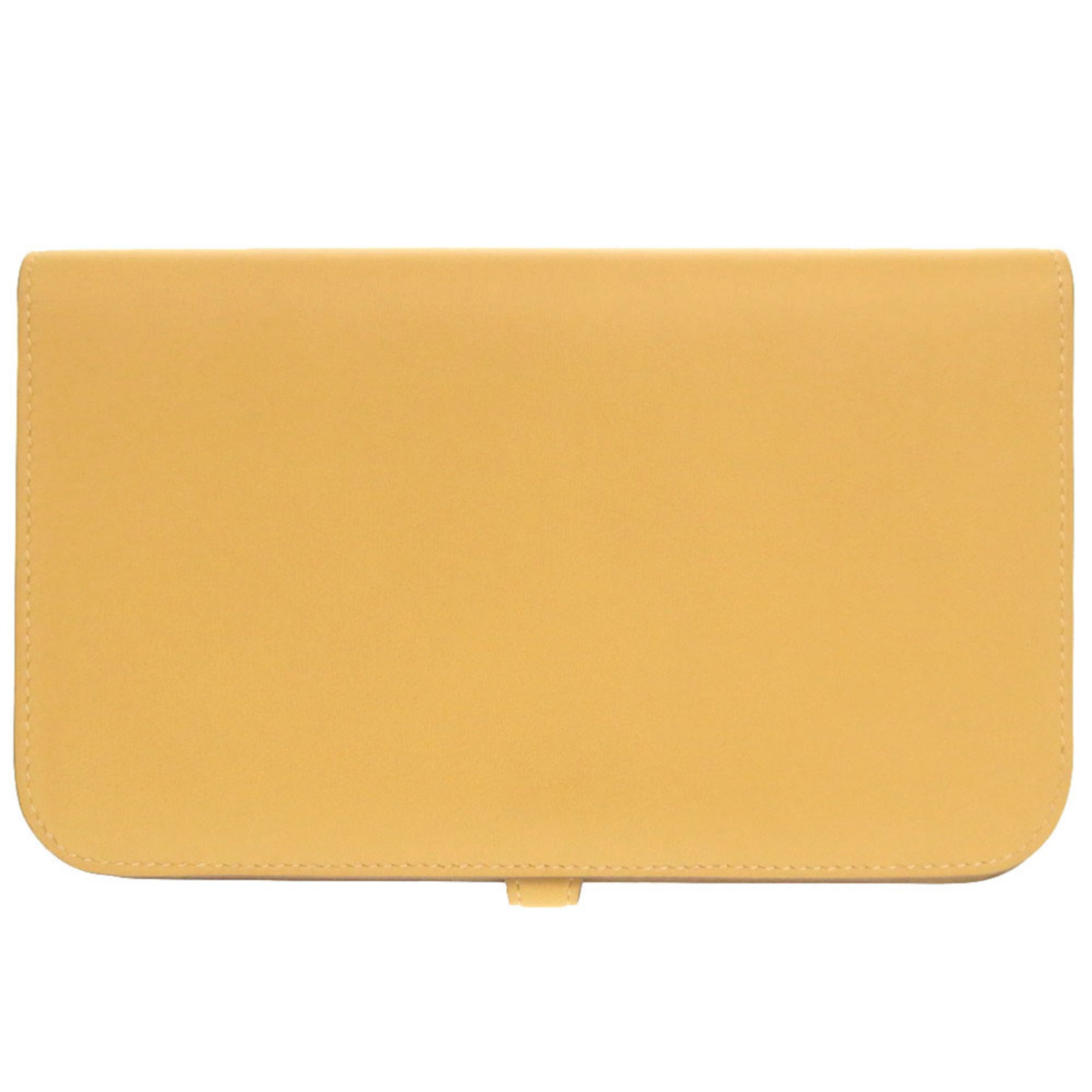 Hermes Yellow Swift Leather Wallet (Bi-Fold) (Pre-Owned)