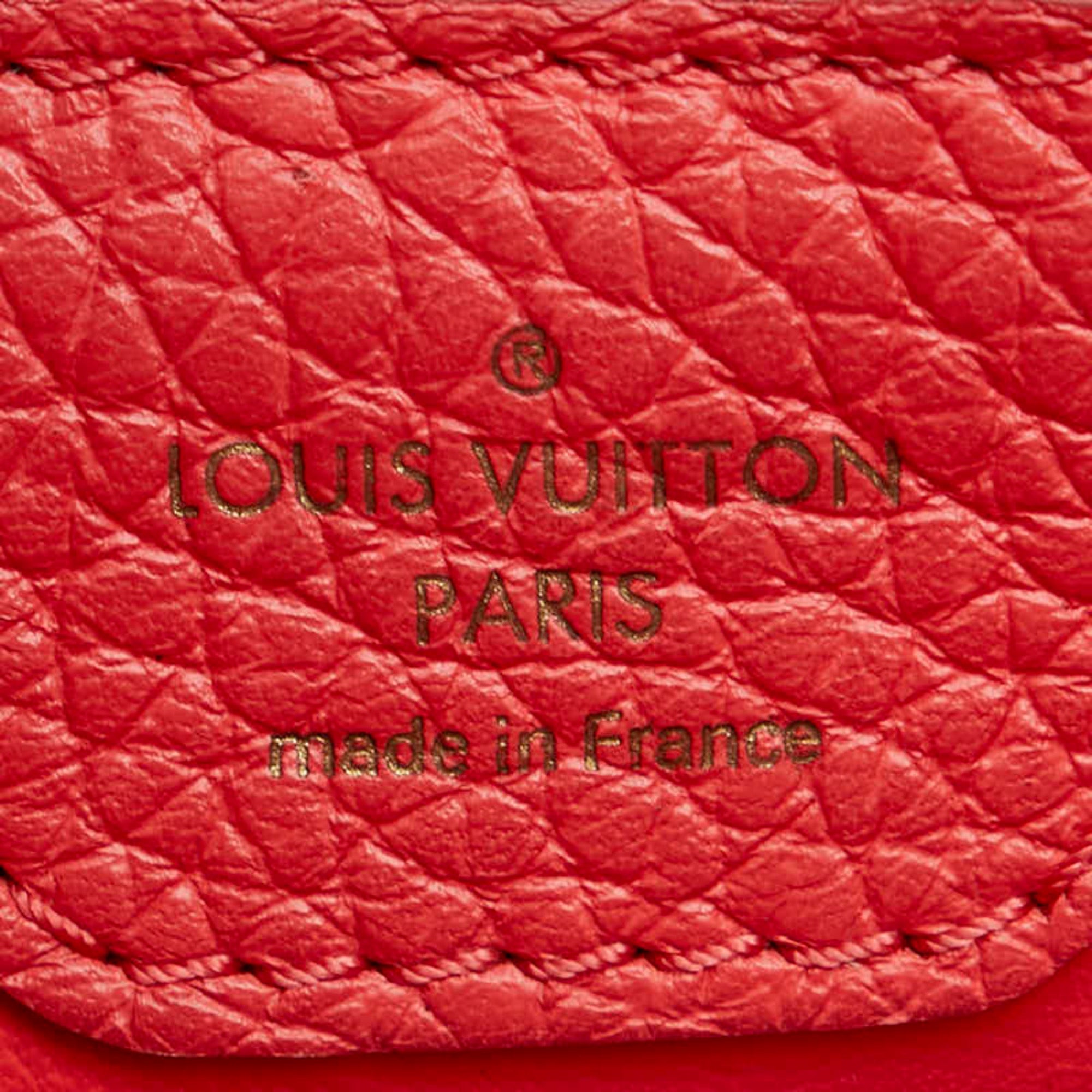 Louis Vuitton Pink Leather Handbag Shoulder Bag (Pre-Owned)