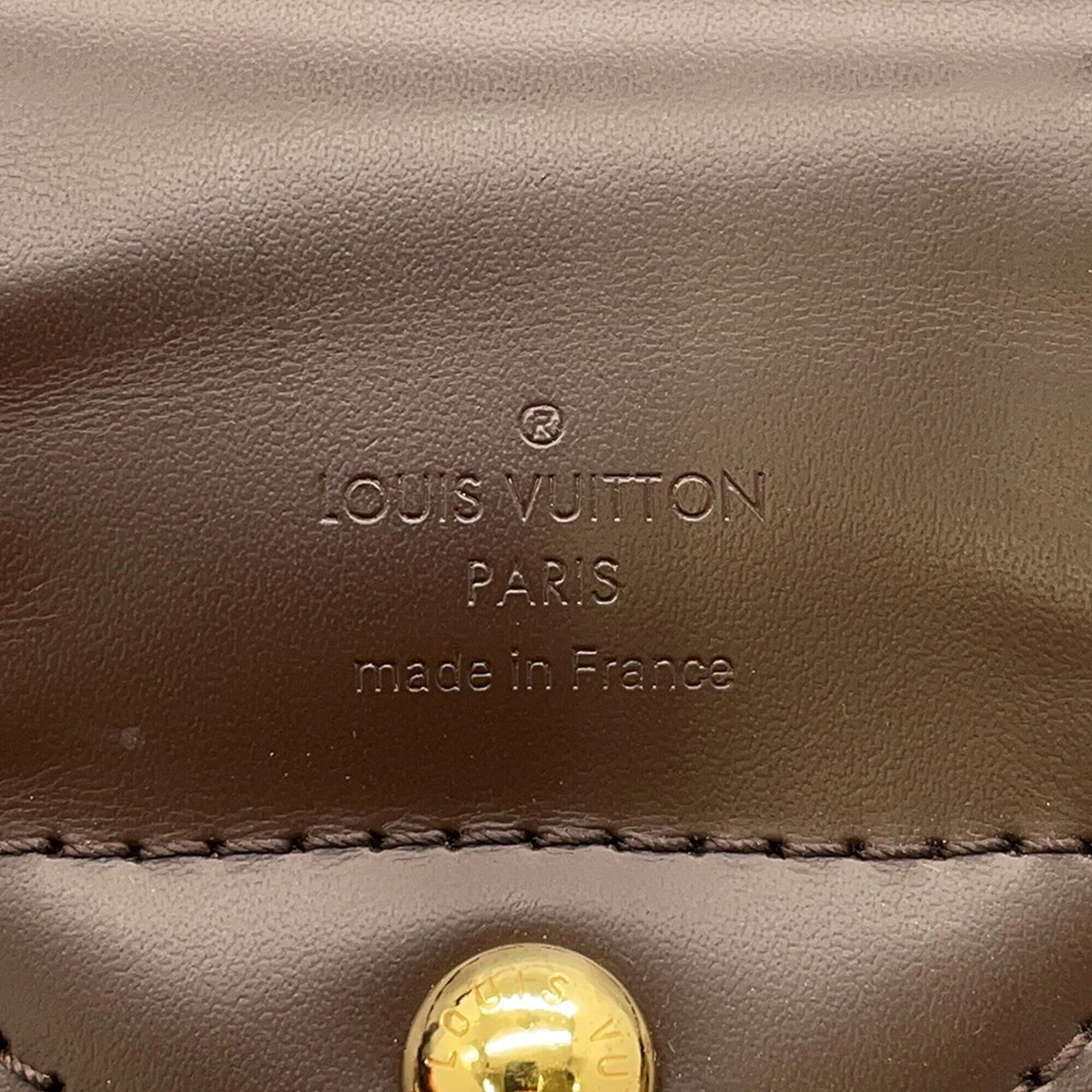 Louis Vuitton Brown Damier Canvas Handbag Shoulder Bag (Pre-Owned)