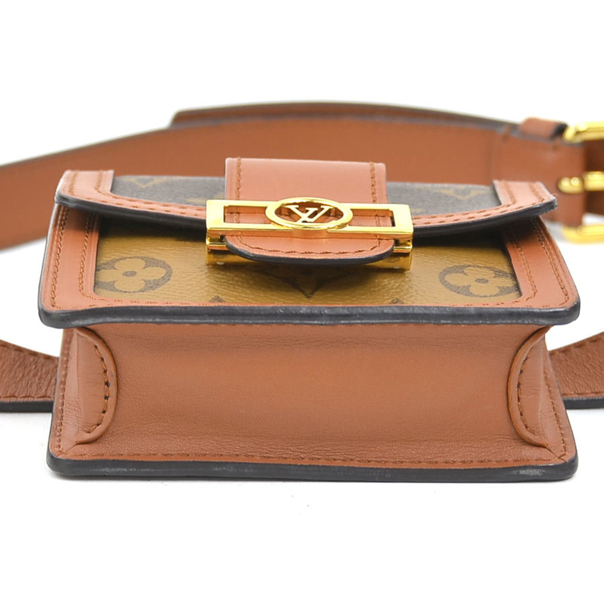Louis Vuitton Brown Monogram Reverse Monogram Reverse Fanny Pack Shoulder Bag (Pre-Owned)