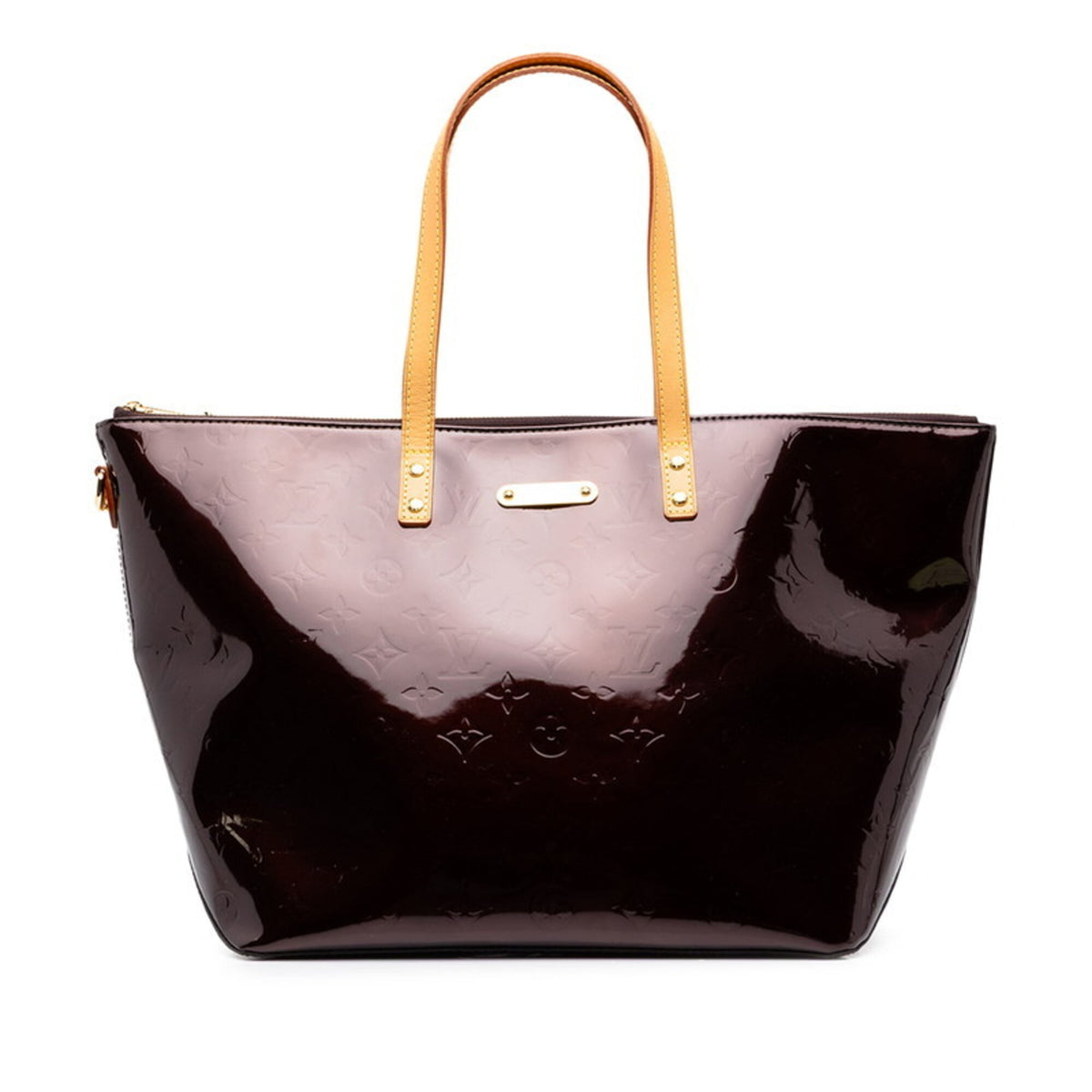 Louis Vuitton Amarante Purple Patent Leather Leather Shoulder Bag Tote Bag (Pre-Owned)