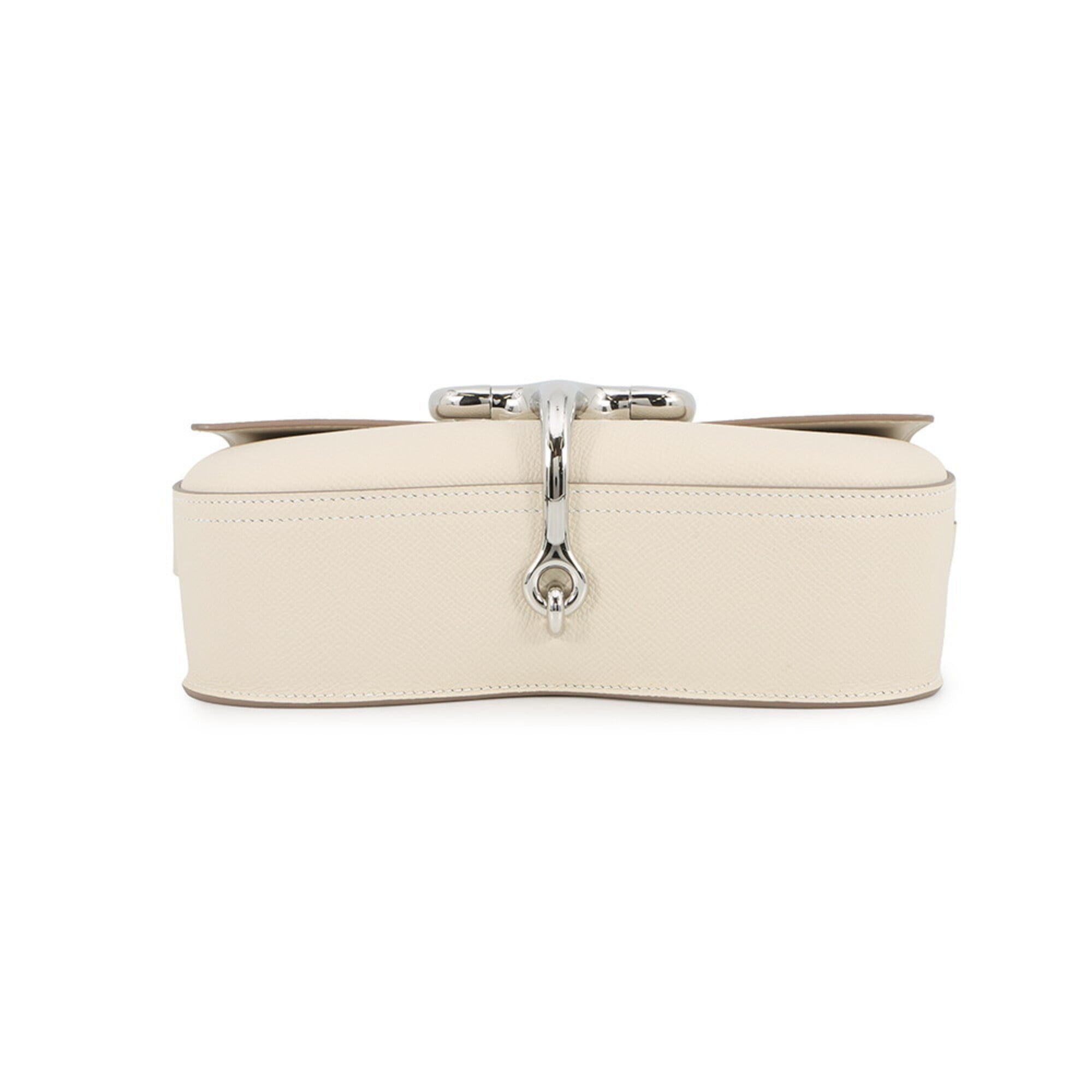Hermes White Epsom Leather Handbag (Pre-Owned)