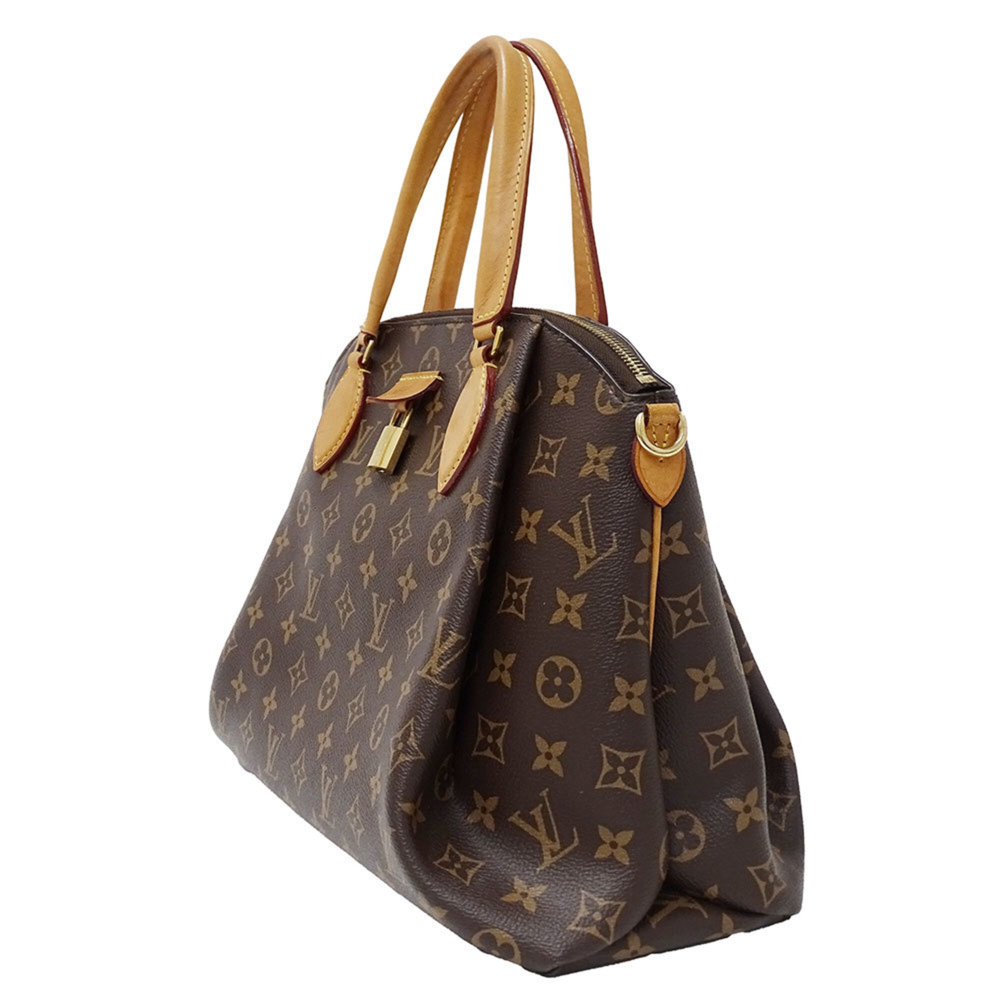 Louis Vuitton Brown Monogram Canvas Handbag Shoulder Bag (Pre-Owned)