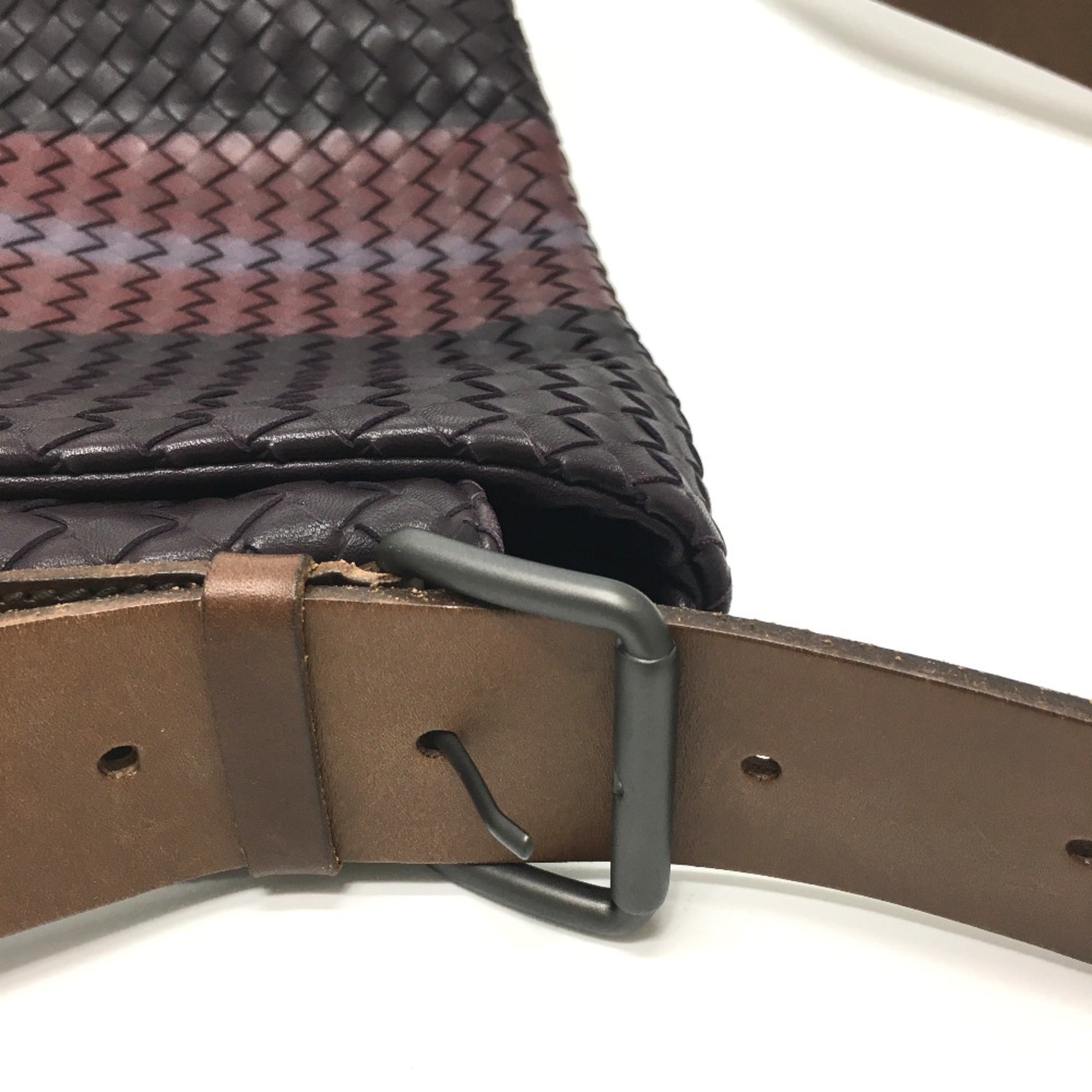 Bottega Veneta Brown Leather Shoulder Bag (Pre-Owned)