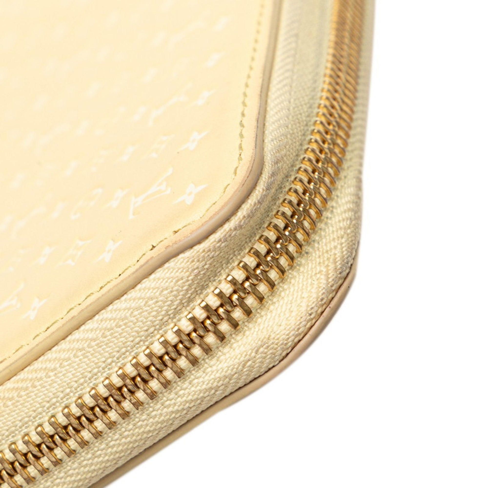 Louis Vuitton Yellow Leather Coin Purse/Coin Case (Pre-Owned)