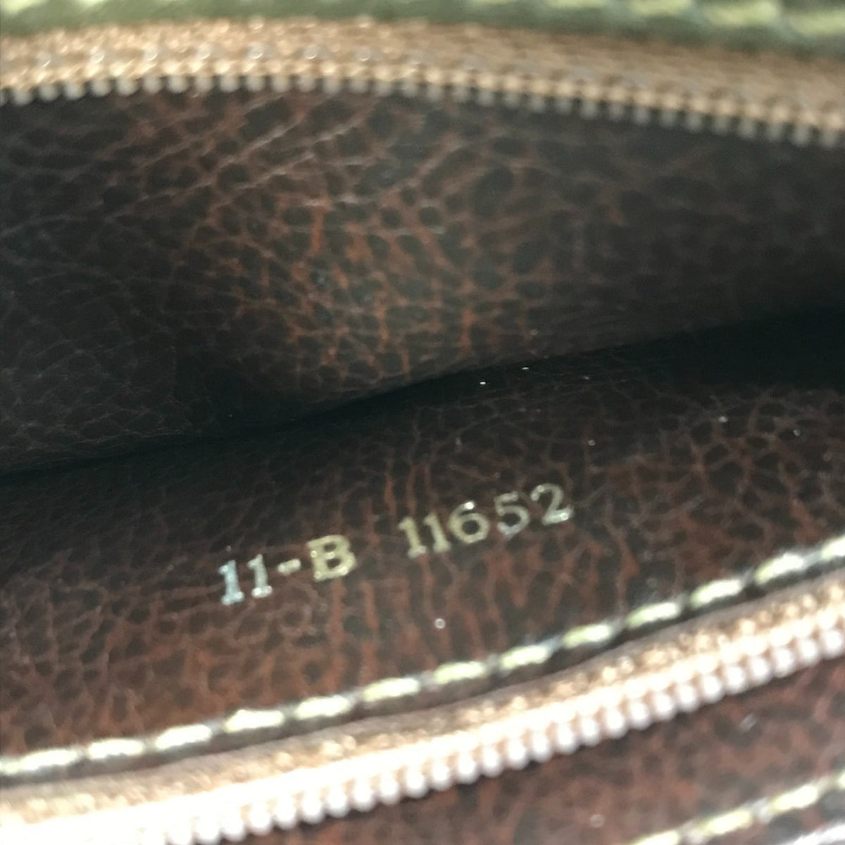 Fendi Khaki Leather Handbag Shoulder Bag (Pre-Owned)