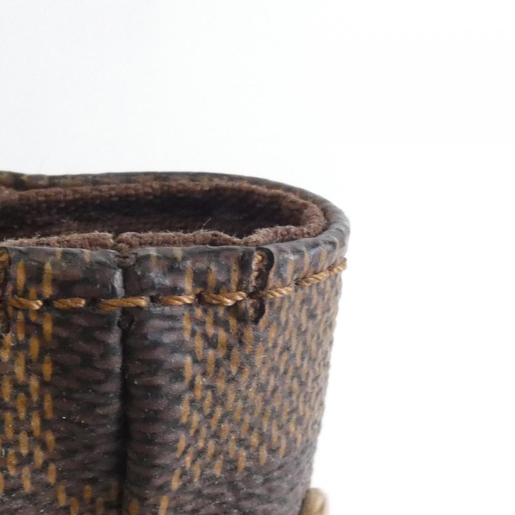 Louis Vuitton Brown Coated Canvas Handbag (Pre-Owned)