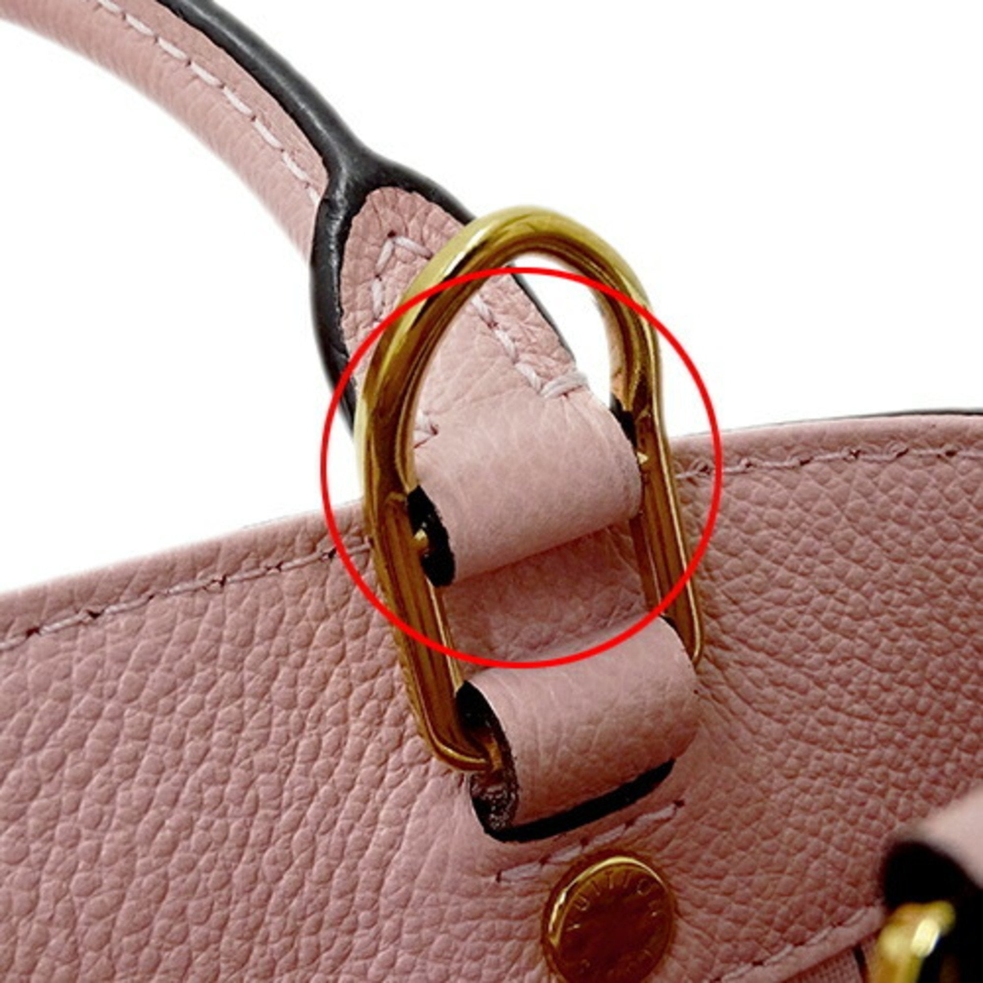 Louis Vuitton Monogram Empreinte Rose Poudre Monogram Empreinte Handbag Shoulder Bag (Pre-Owned)