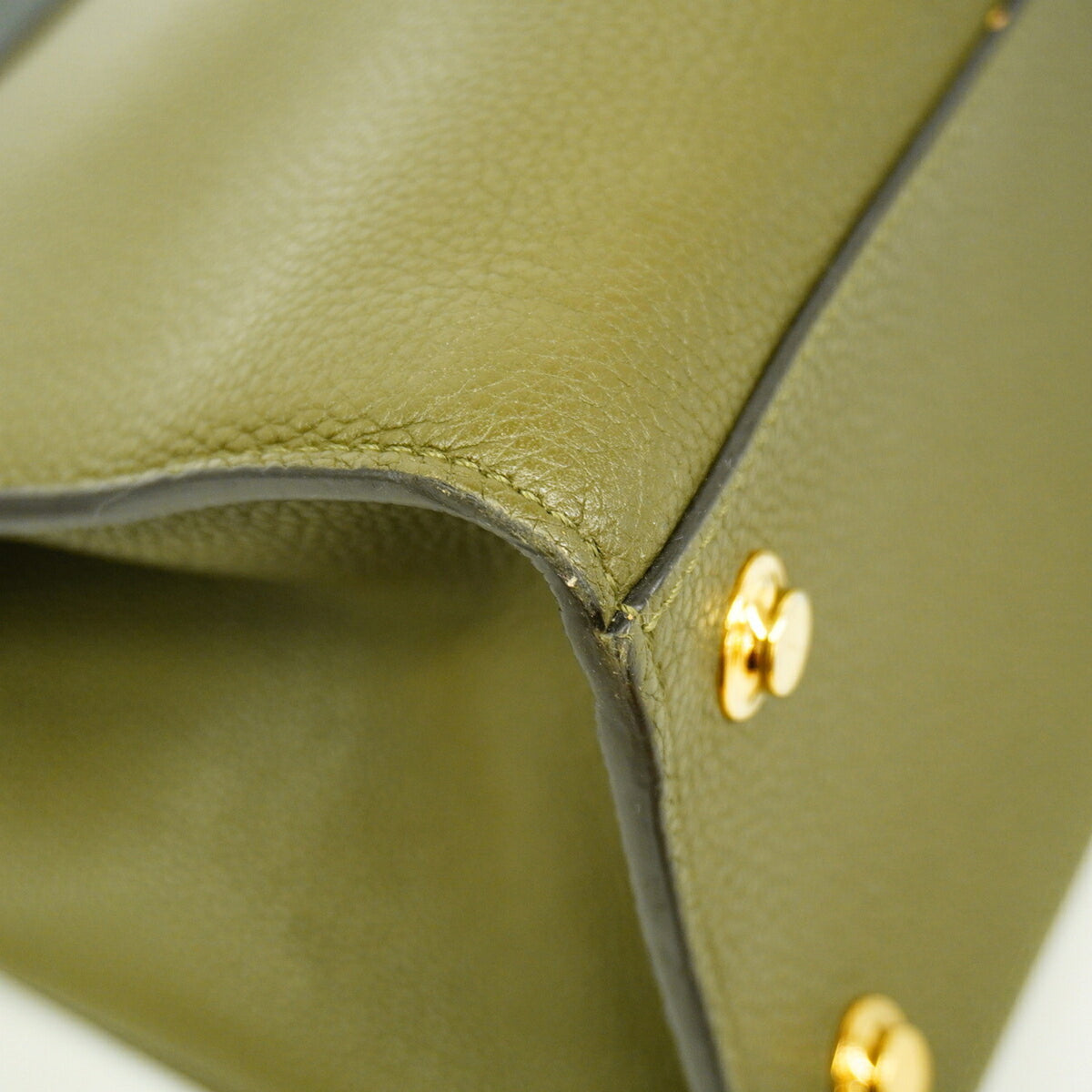 Louis Vuitton Khaki Noir Handbag (Pre-Owned)