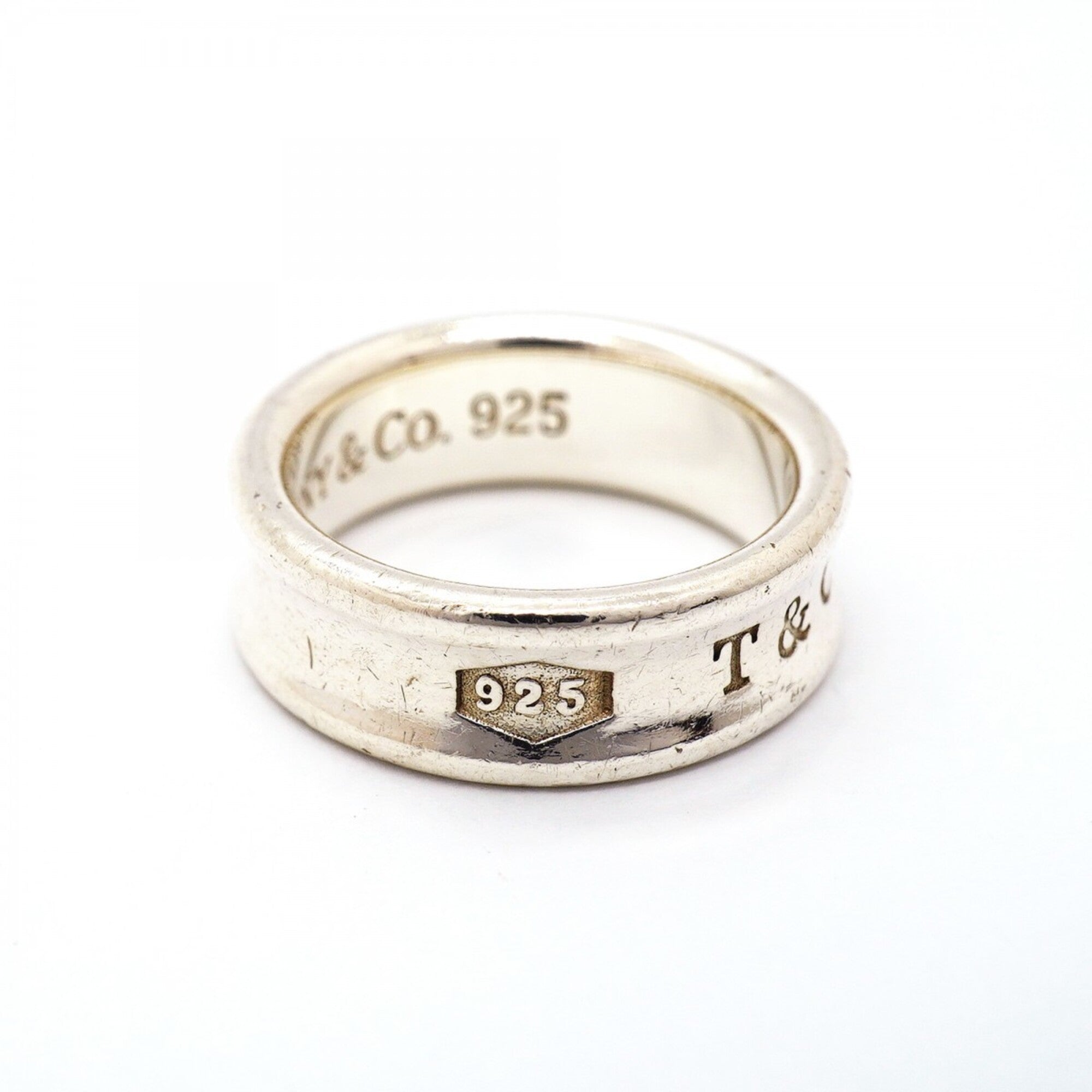 Tiffany Silver 925 Band Ring (Pre-Owned)