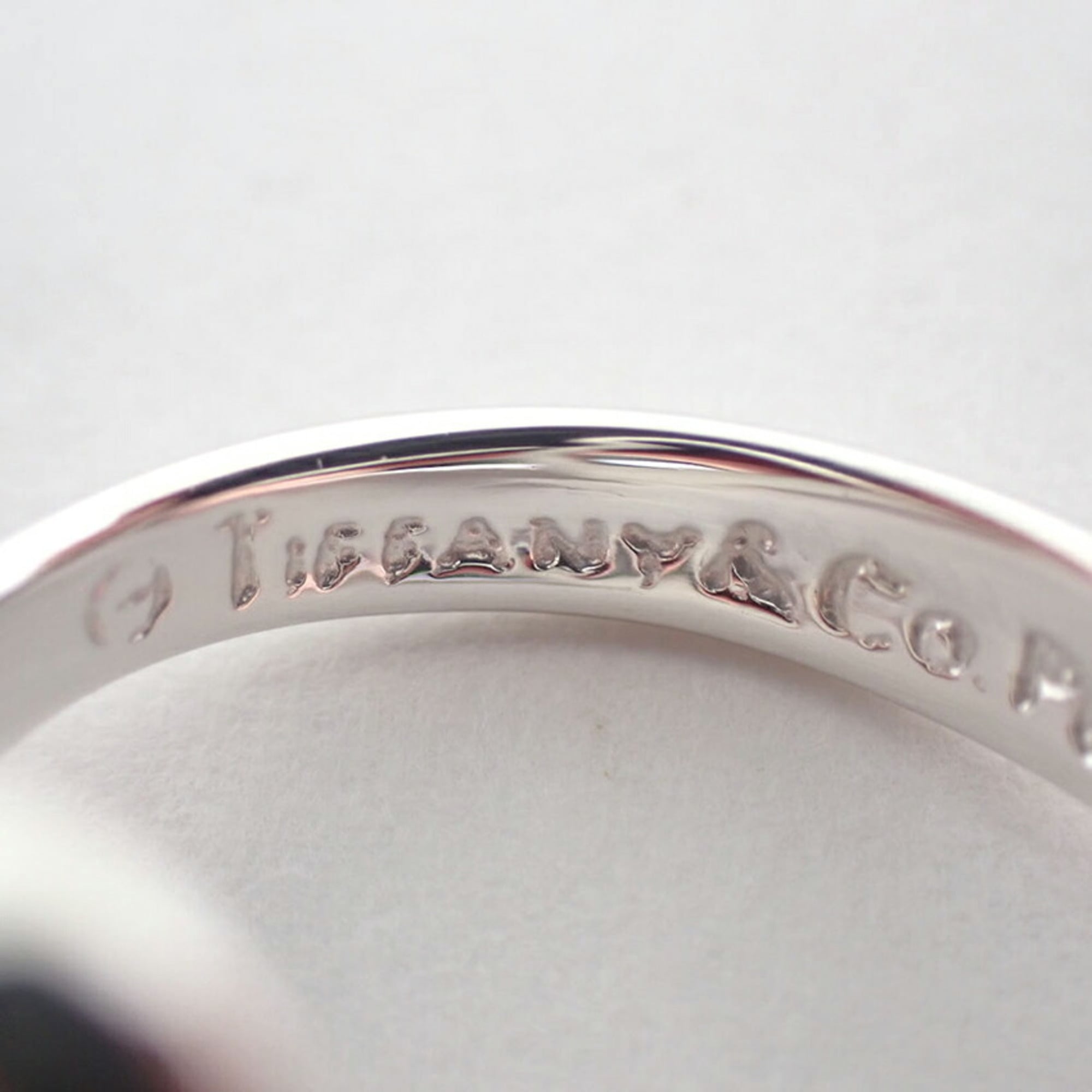 Tiffany Sterling Silver 925 Band Ring (Pre-Owned)