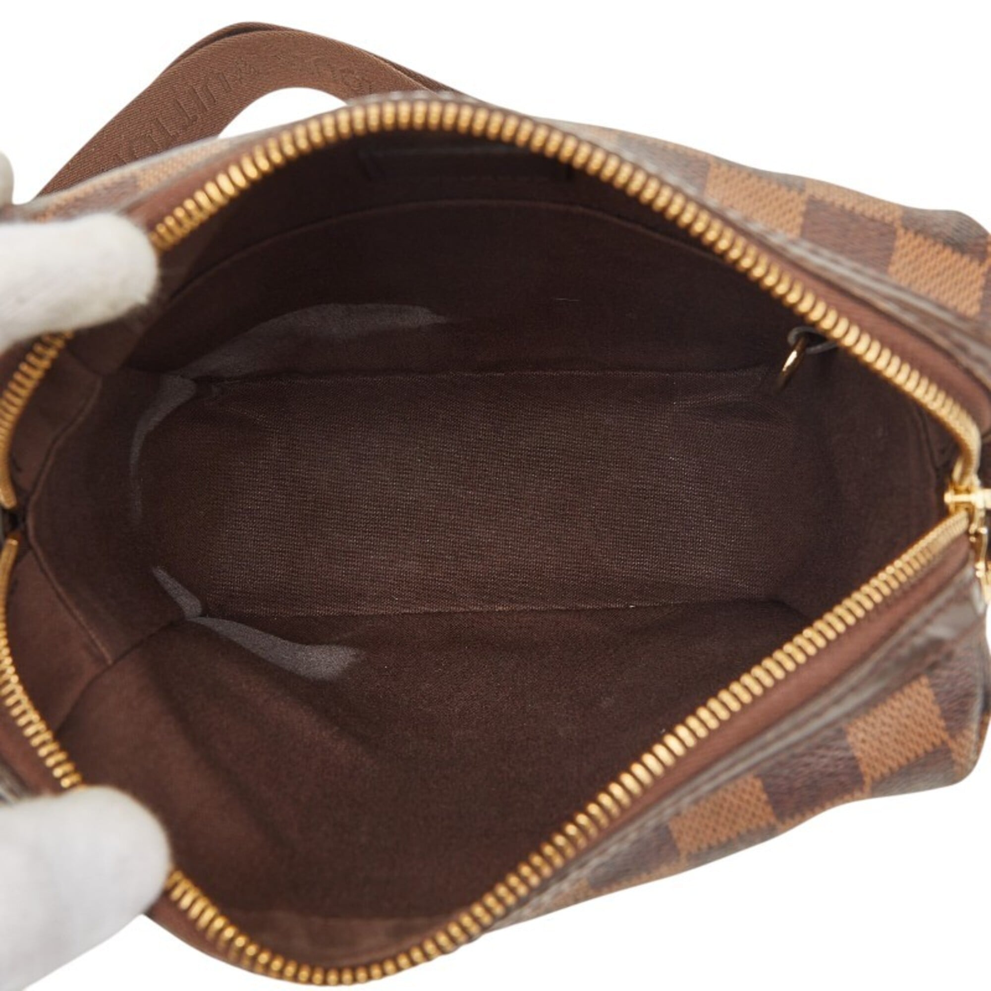 Louis Vuitton Brown Pvc Leather Shoulder Bag (Pre-Owned)