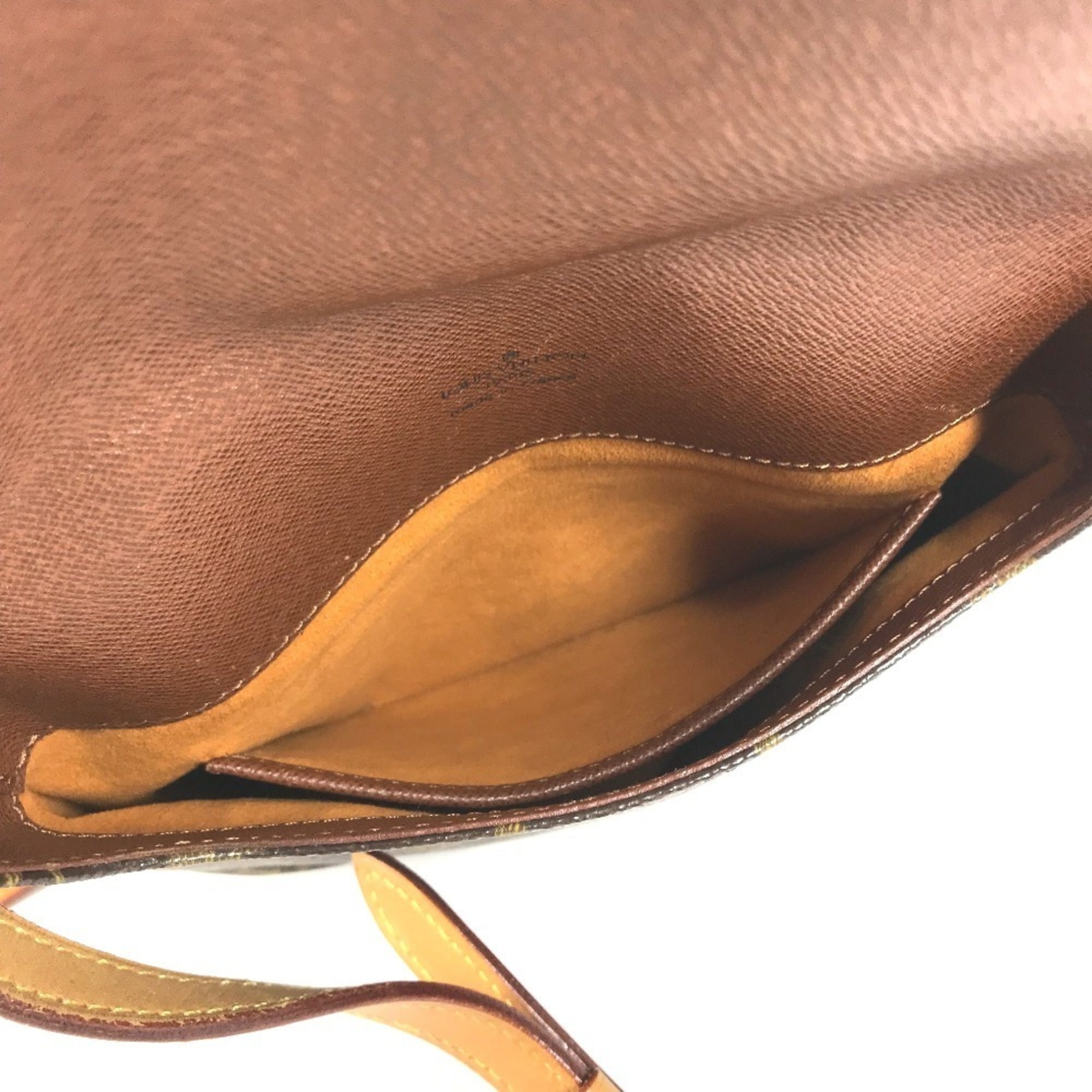 Louis Vuitton Brown Galle Monogram Pochette Shoulder Bag (Pre-Owned)