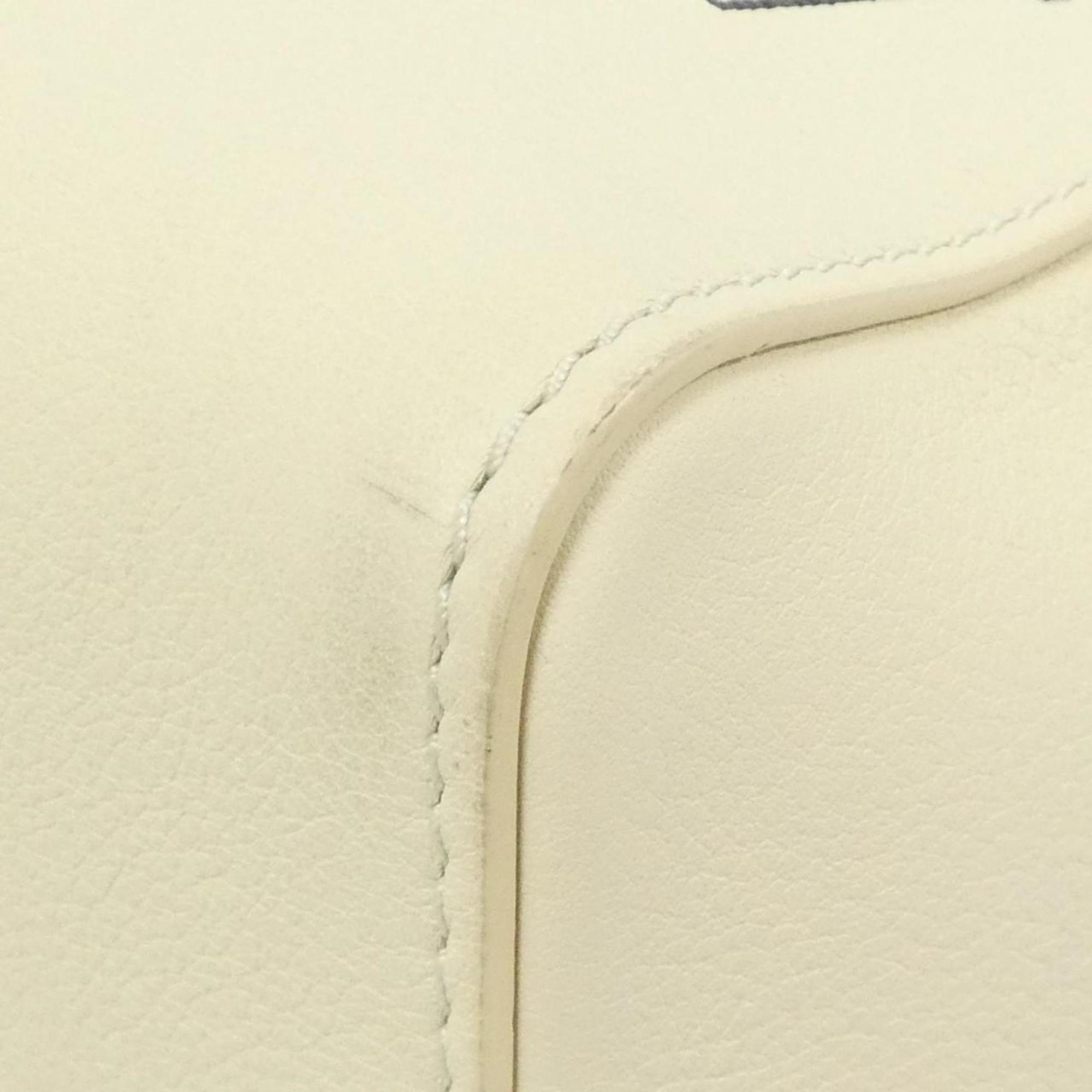 Louis Vuitton Beige Leather Shoulder Bag (Pre-Owned)