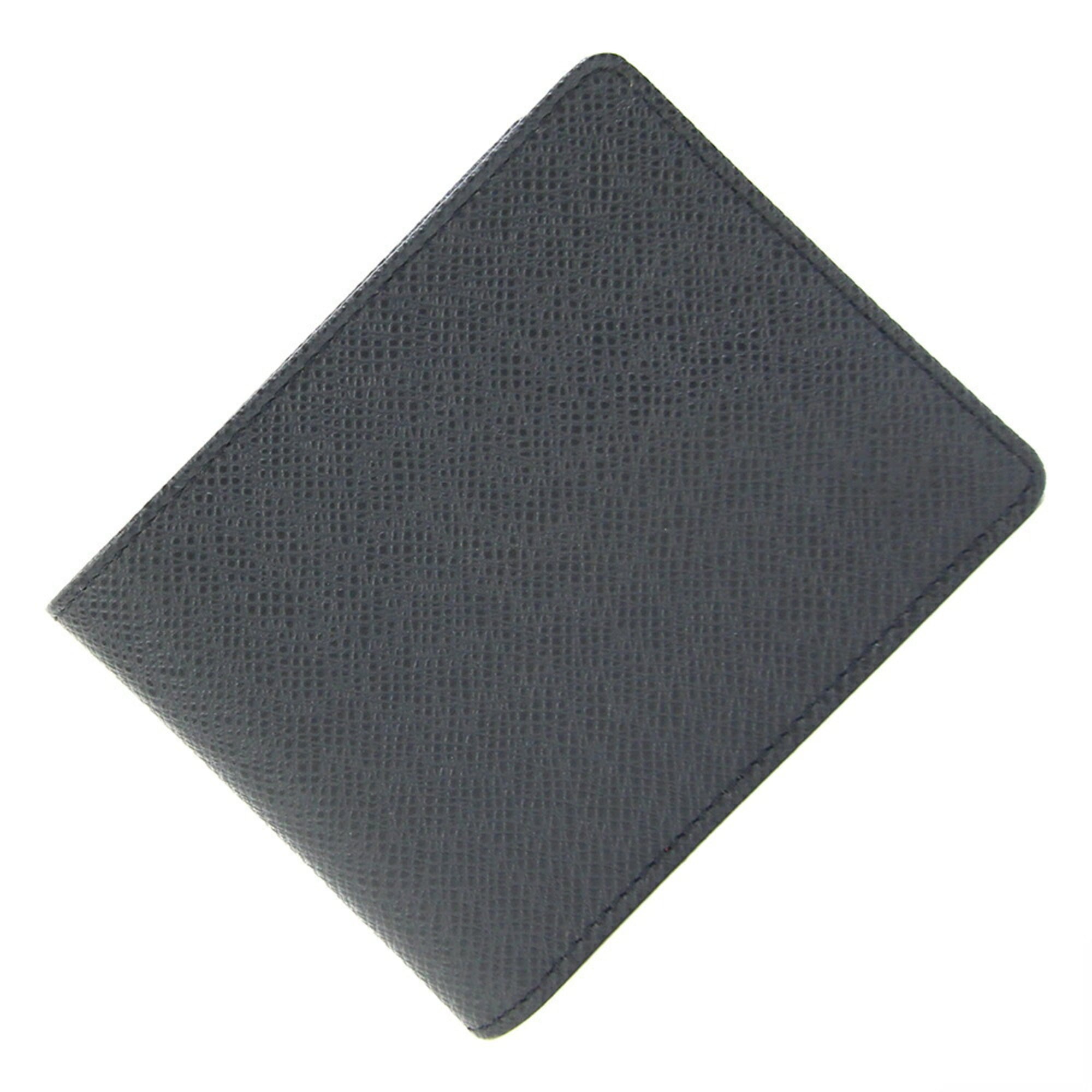 Louis Vuitton Taiga Ardoise Taiga Leather Bill Wallet (Bi-Fold) (Pre-Owned)