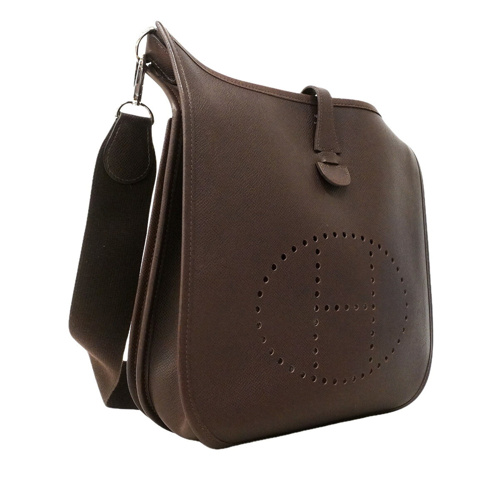 Hermes Havane Epsom Leather Leather Shoulder Bag (Pre-Owned)