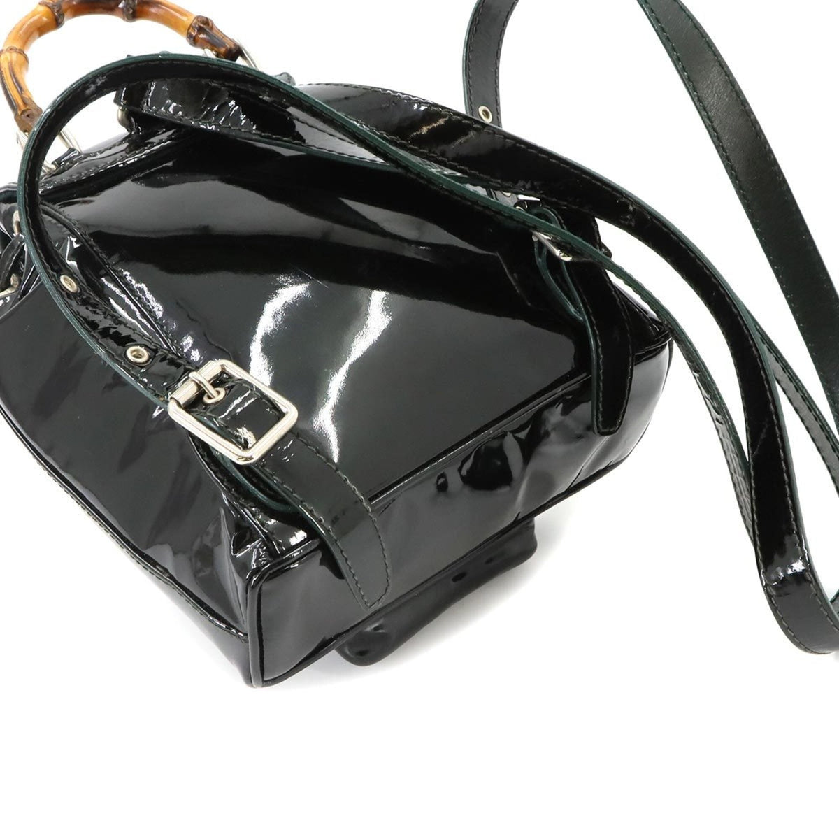 Gucci Black Leather Backpack (Pre-Owned)