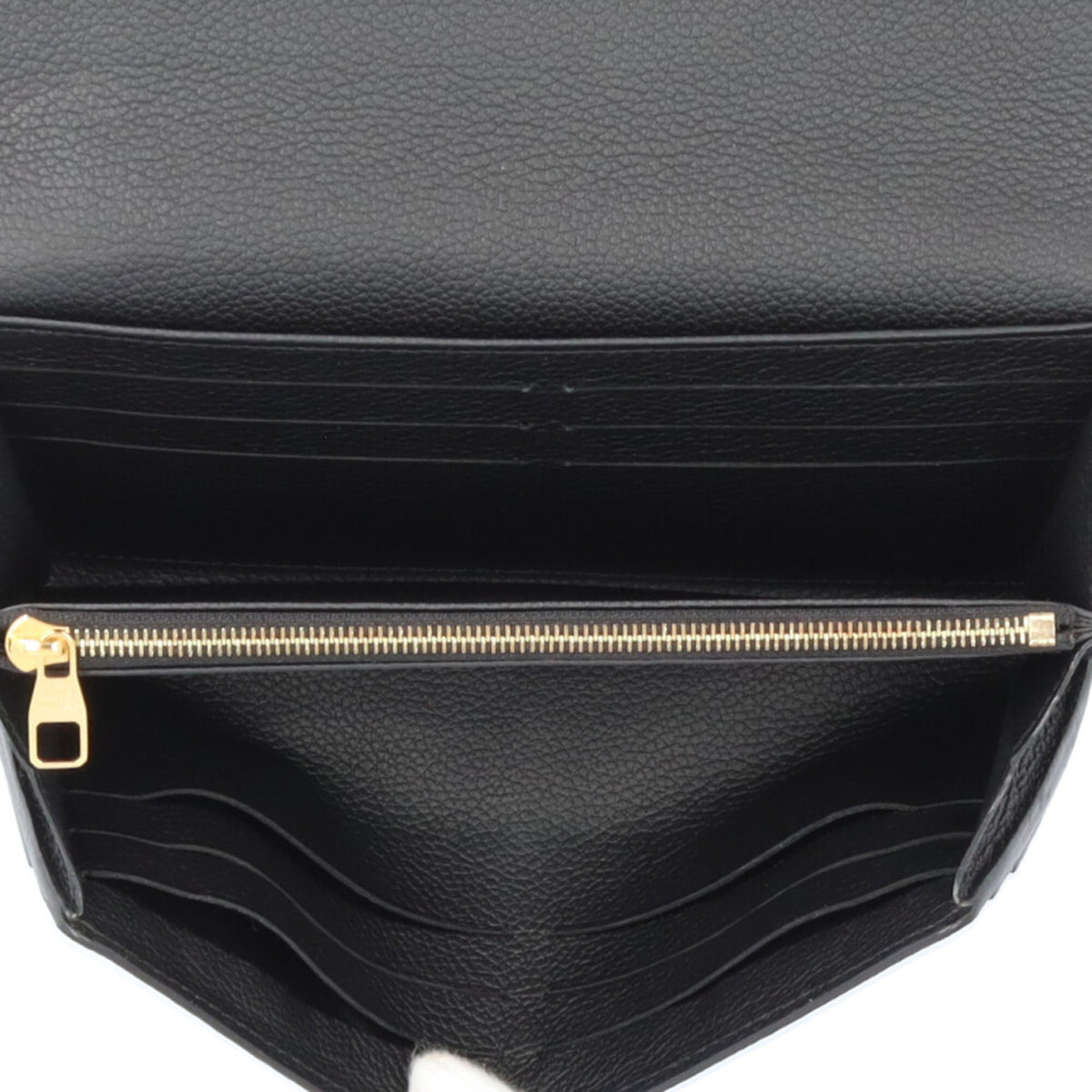 Louis Vuitton Empreinte Beige Brown Monogram Empreinte Long Wallet (Bi-Fold) (Pre-Owned)