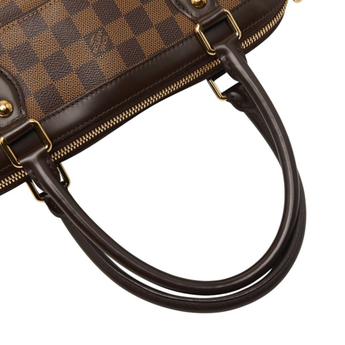 Louis Vuitton Brown Pvc Leather Handbag Shoulder Bag (Pre-Owned)