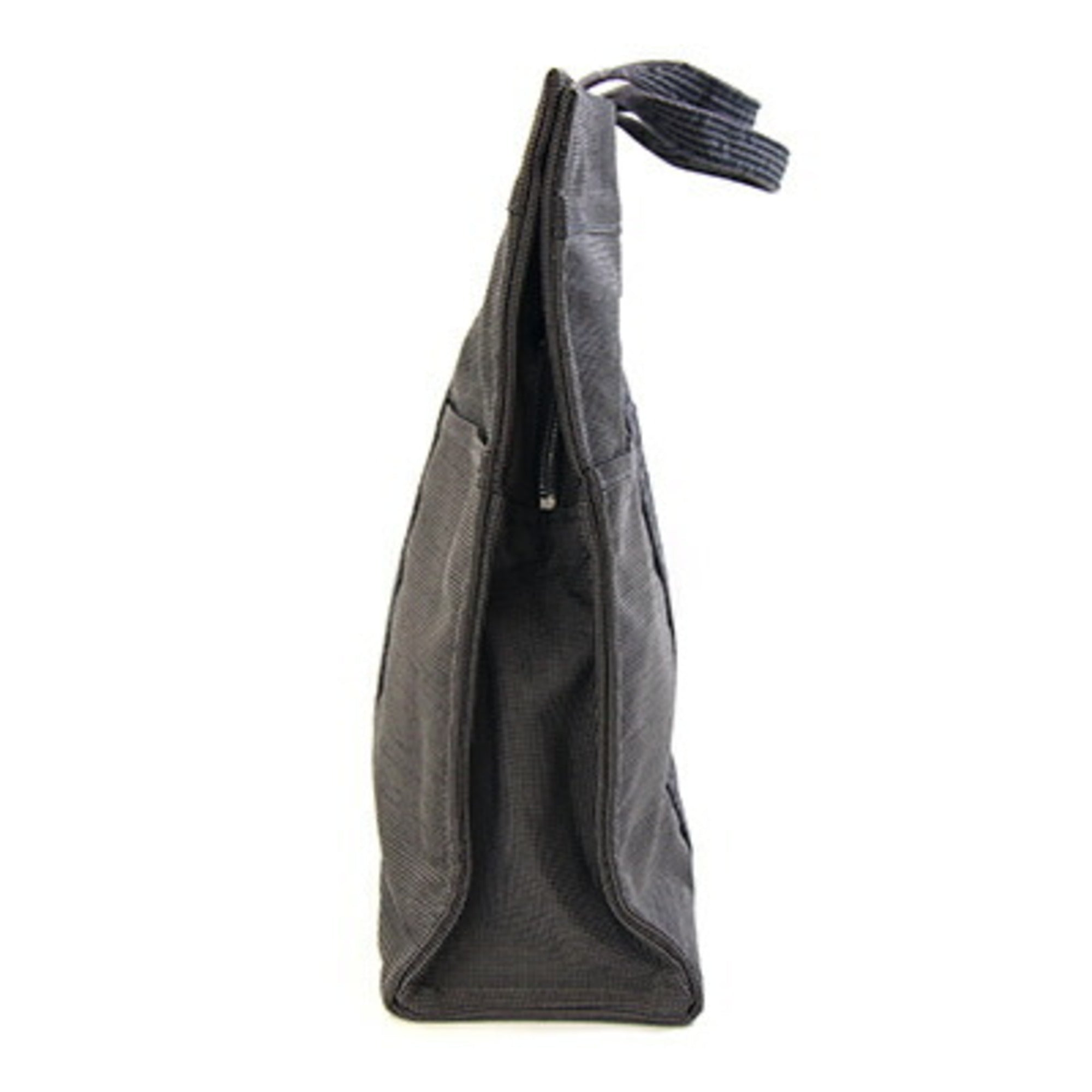 Hermes Her Line Gray Canvas Handbag Tote Bag (Pre-Owned)