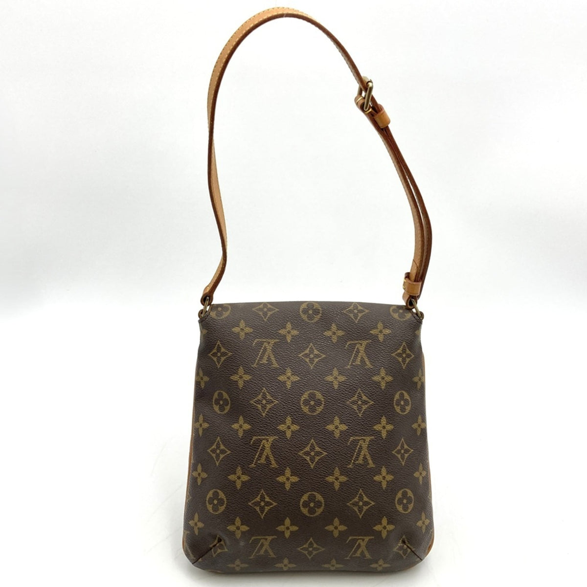 Louis Vuitton Brown Monogram Canvas Shoulder Bag (Pre-Owned)