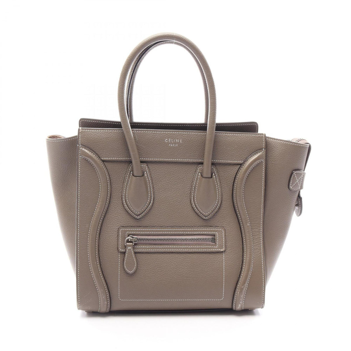 Celine Beige Leather Handbag (Pre-Owned)